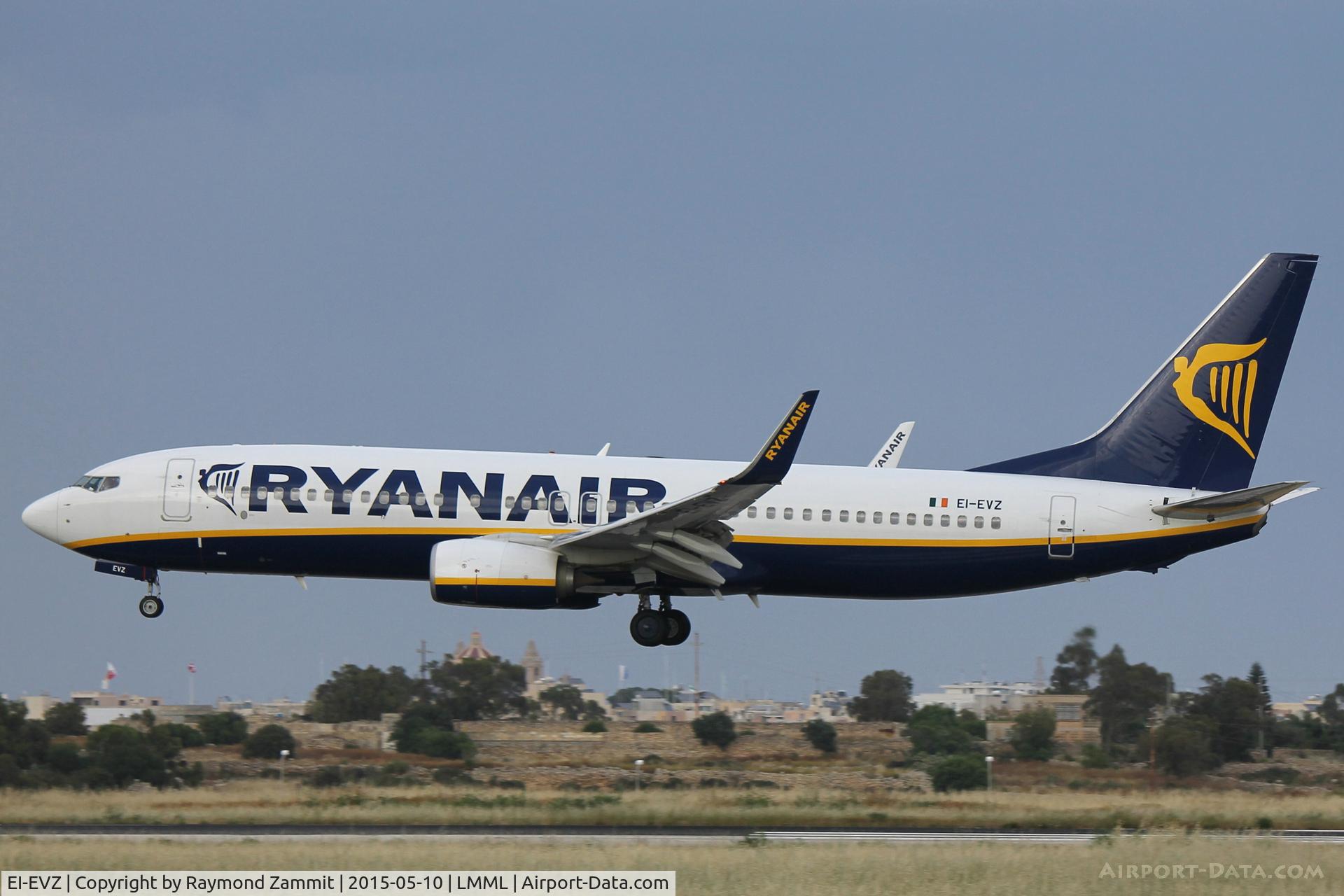 EI-EVZ, 2012 Boeing 737-8AS C/N 40316, B737-800 EI-EVZ Ryanair