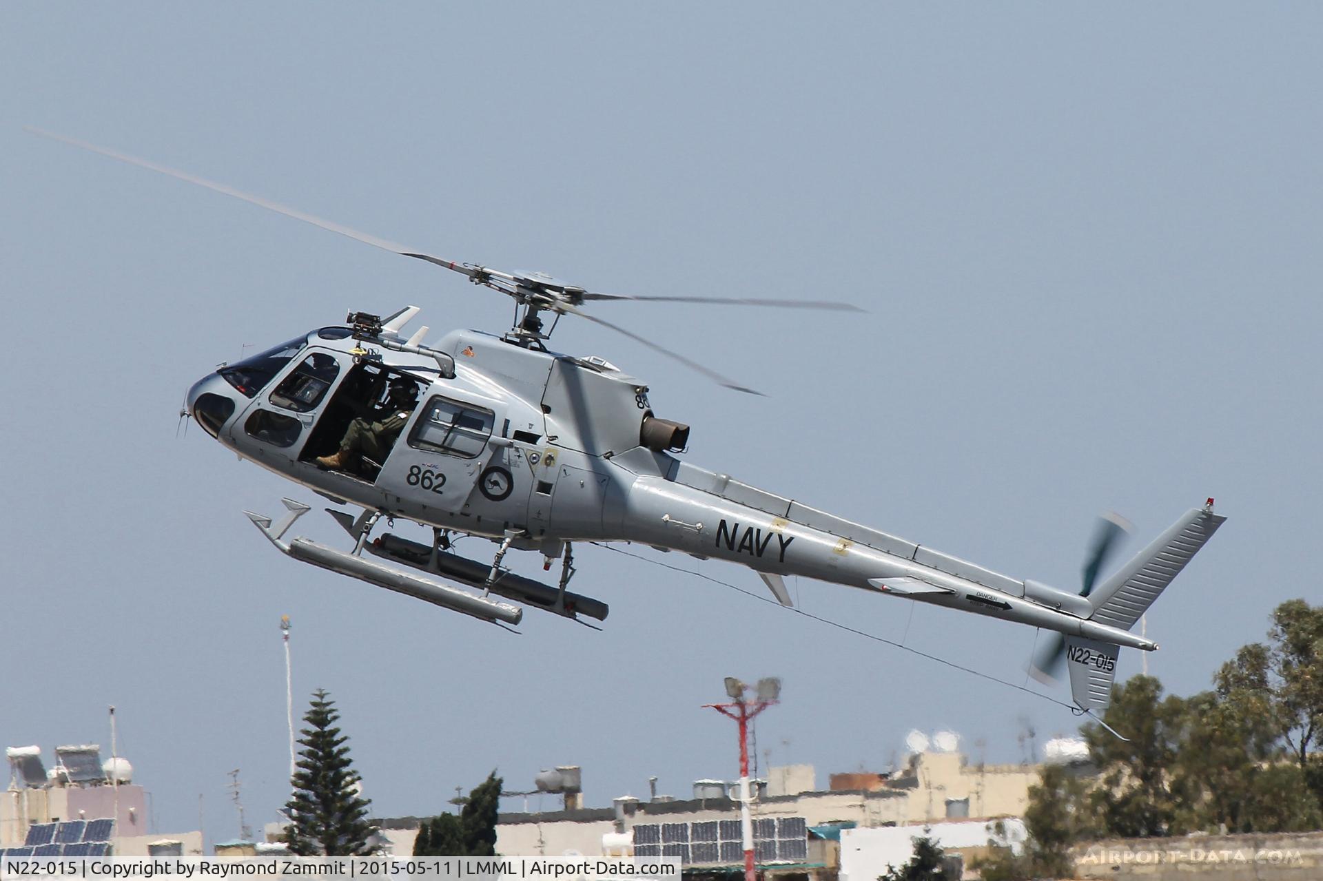 N22-015, Aérospatiale AS-350BA Ecureuil C/N 1739, Aerospatiale AS-350B Ecureuil N22-105/862 Royal Australian Navy.