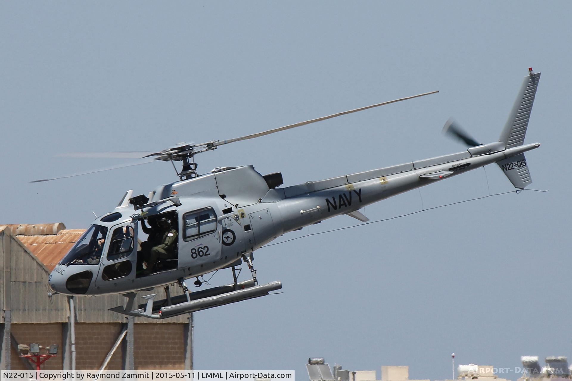 N22-015, Aérospatiale AS-350BA Ecureuil C/N 1739, Aerospatiale AS-350B Ecureuil N22-015/862 Royal Australian Navy