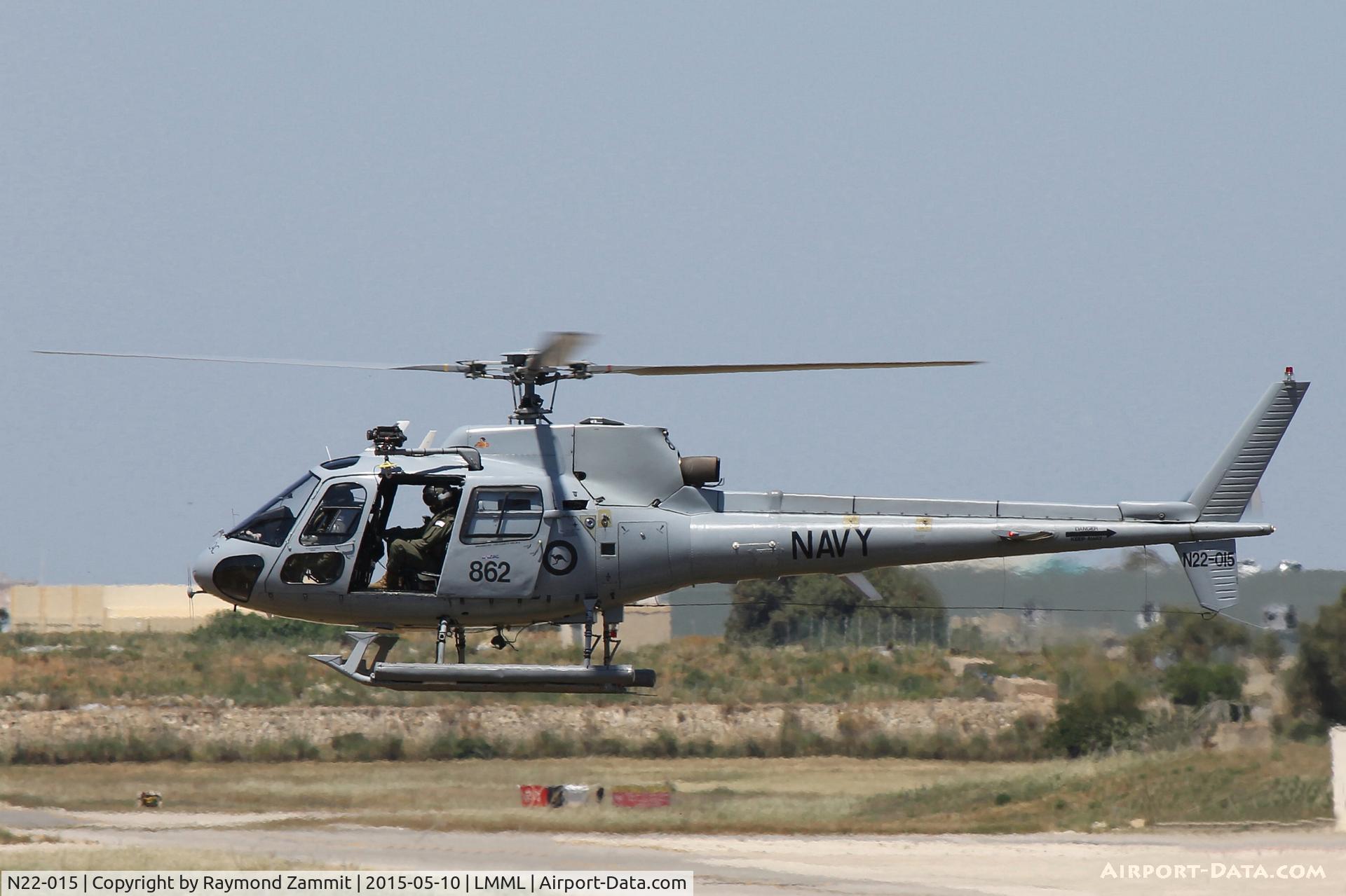 N22-015, Aérospatiale AS-350BA Ecureuil C/N 1739, Aerospatiale AS-350B Ecureuil N22-015/862 Royal Australian Navy