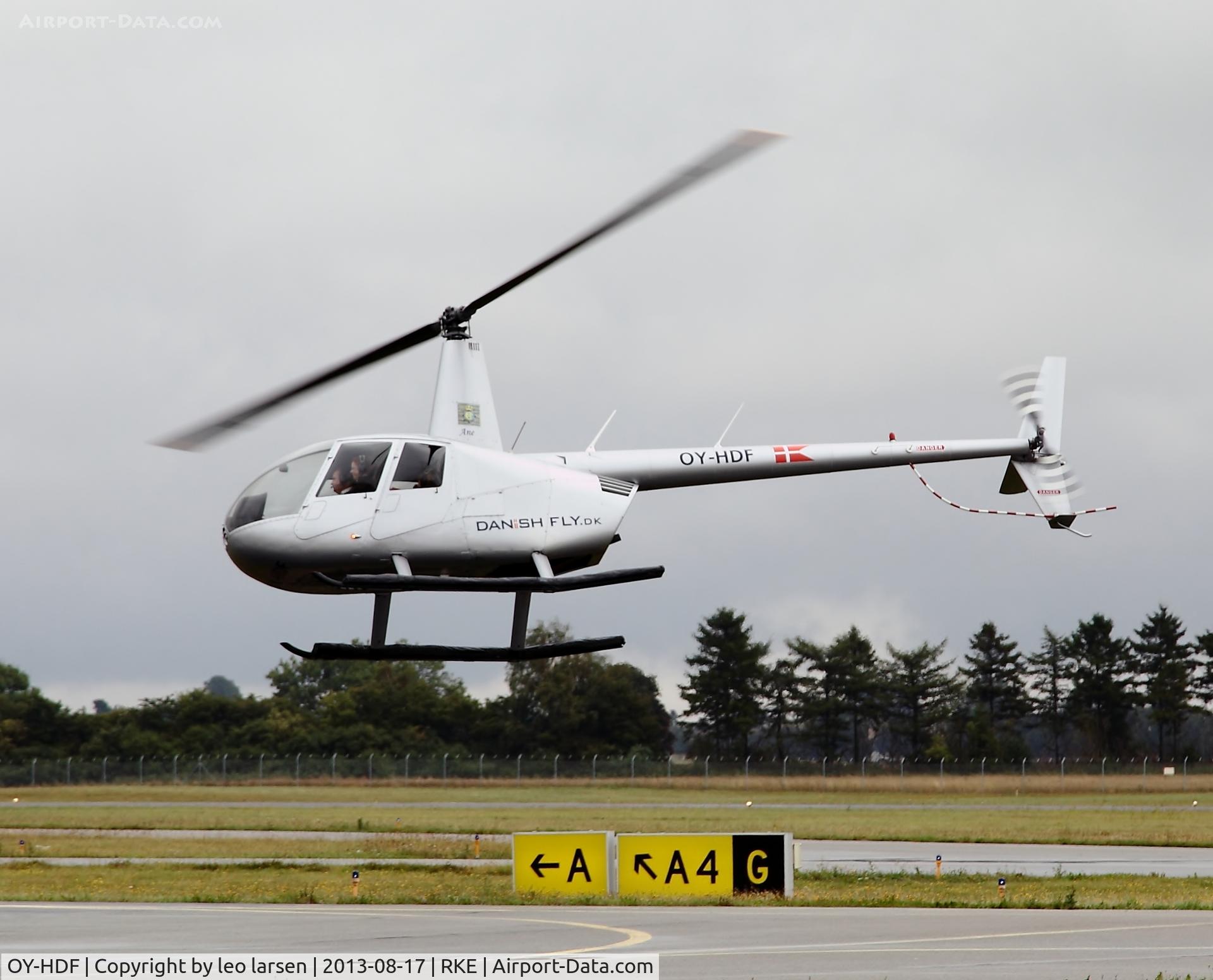 OY-HDF, 2005 Robinson R44  Raven II C/N 11015, Roskilde Air Show 17.8.13