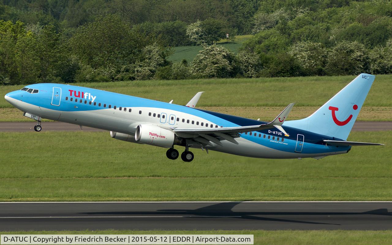 D-ATUC, 2006 Boeing 737-8K5 C/N 34684, departure to Antalya