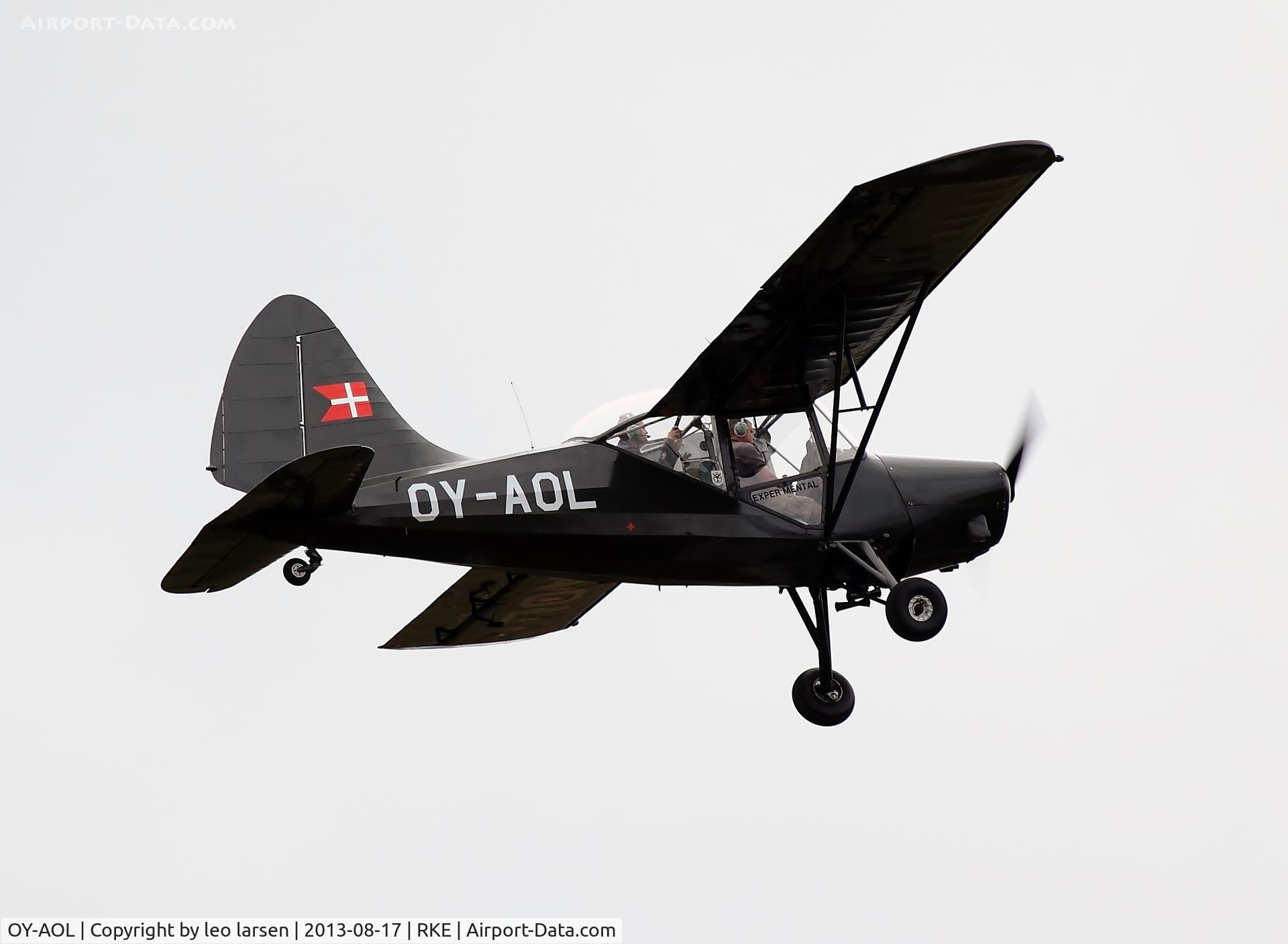 OY-AOL, 1951 SAI KZ X Mk 2 C/N 205, Roskilde Air Show 17.8.13