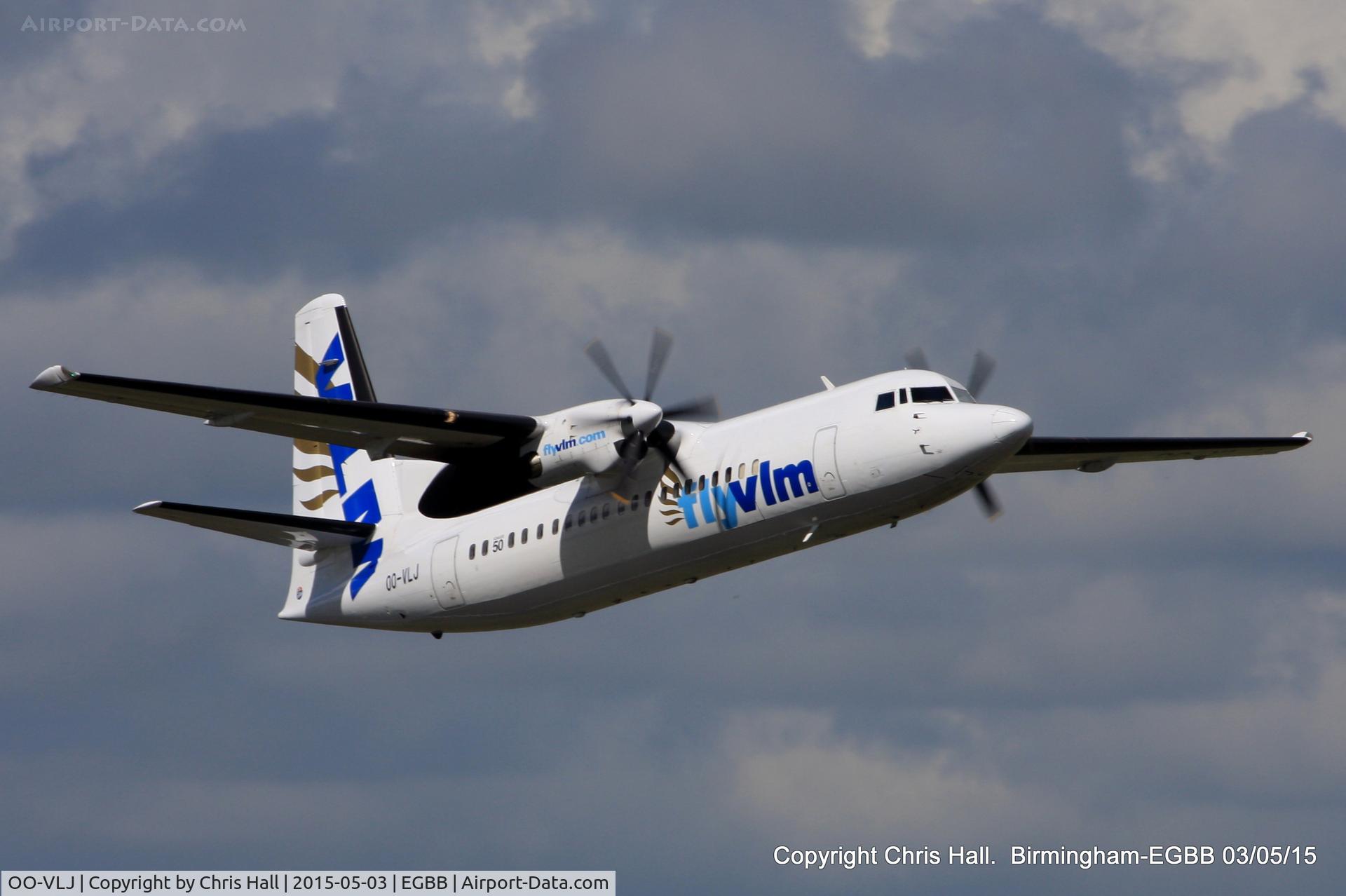 OO-VLJ, 1987 Fokker 50 C/N 20105, VLM