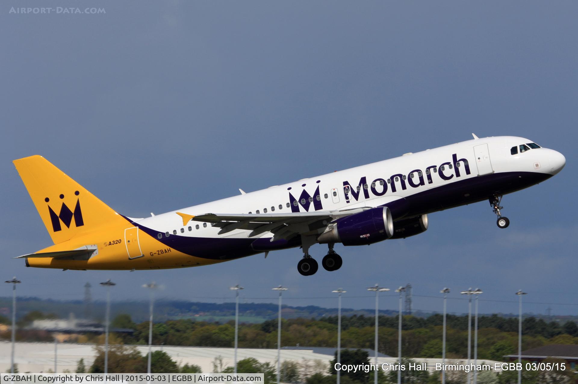G-ZBAH, 2001 Airbus A320-214 C/N 1413, Monarch