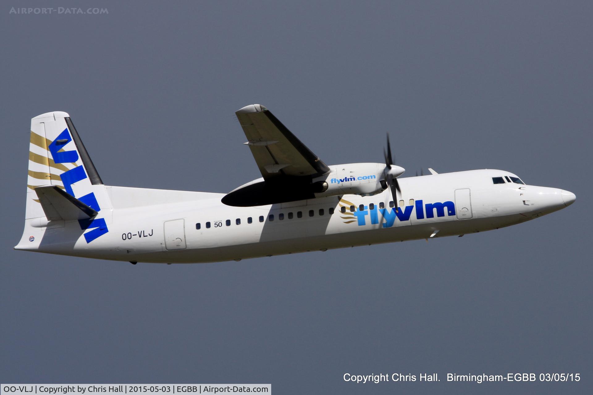 OO-VLJ, 1987 Fokker 50 C/N 20105, VLM