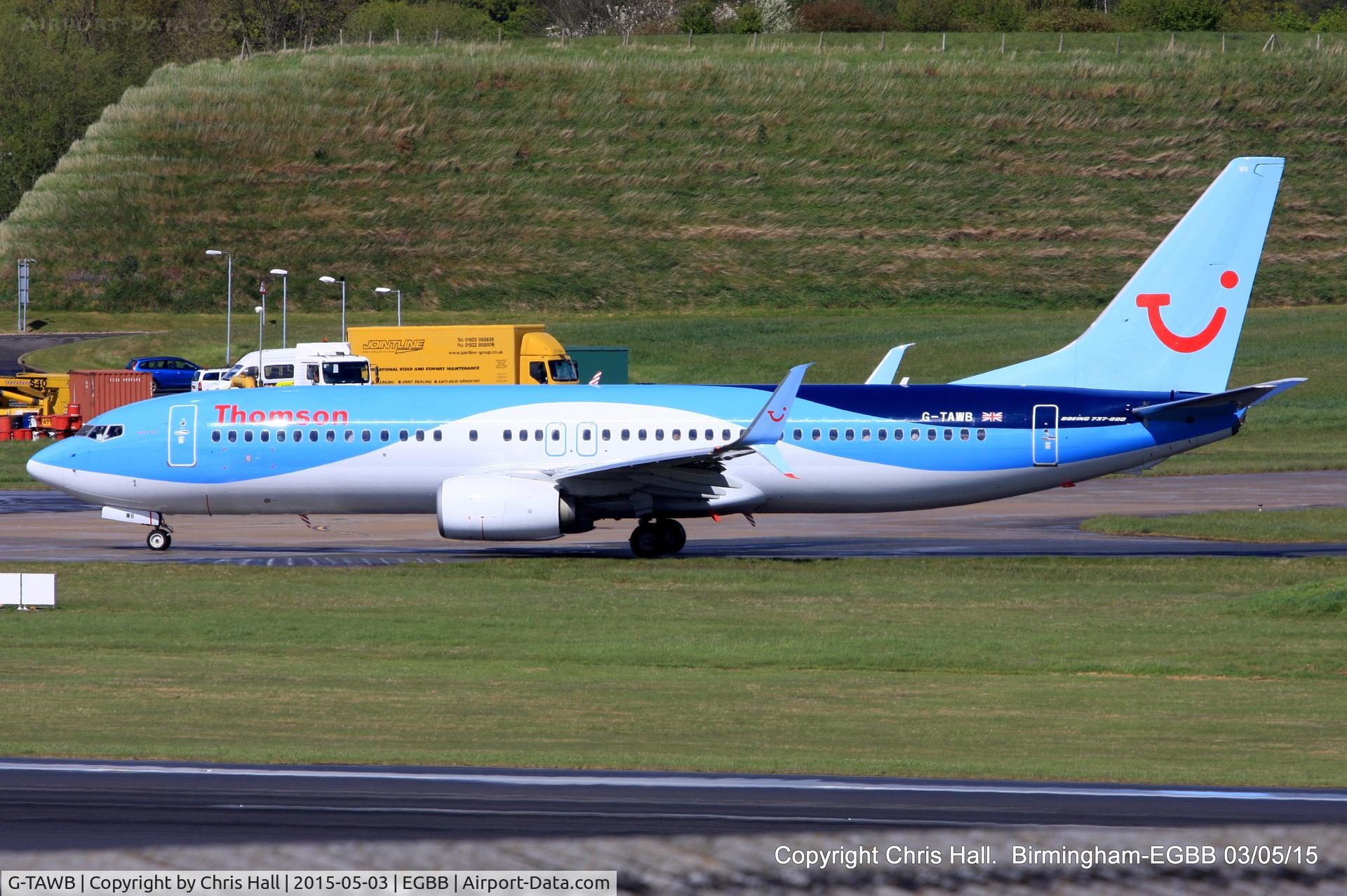 G-TAWB, 2012 Boeing 737-8K5 C/N 37242, Thomson