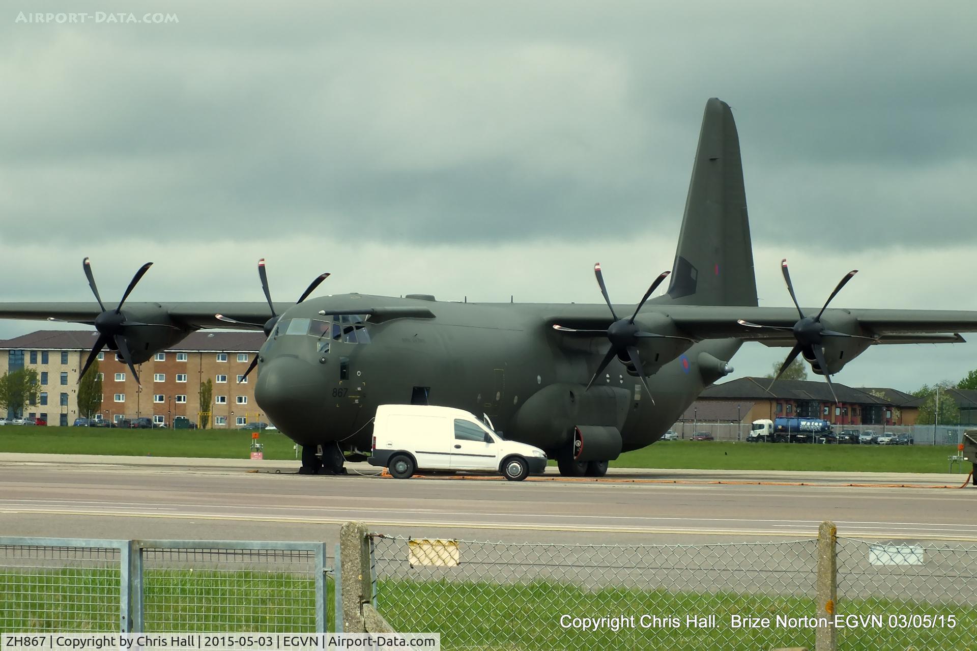 ZH867, 1997 Lockheed Martin C-130J-30 Hercules C.4 C/N 382-5416, RAF 30 Squadron
