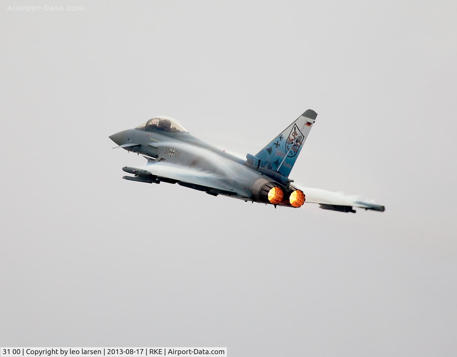 31 00, 2013 Eurofighter EF-2000 Typhoon S C/N GS077, Roskilde Air Show 17.9.13