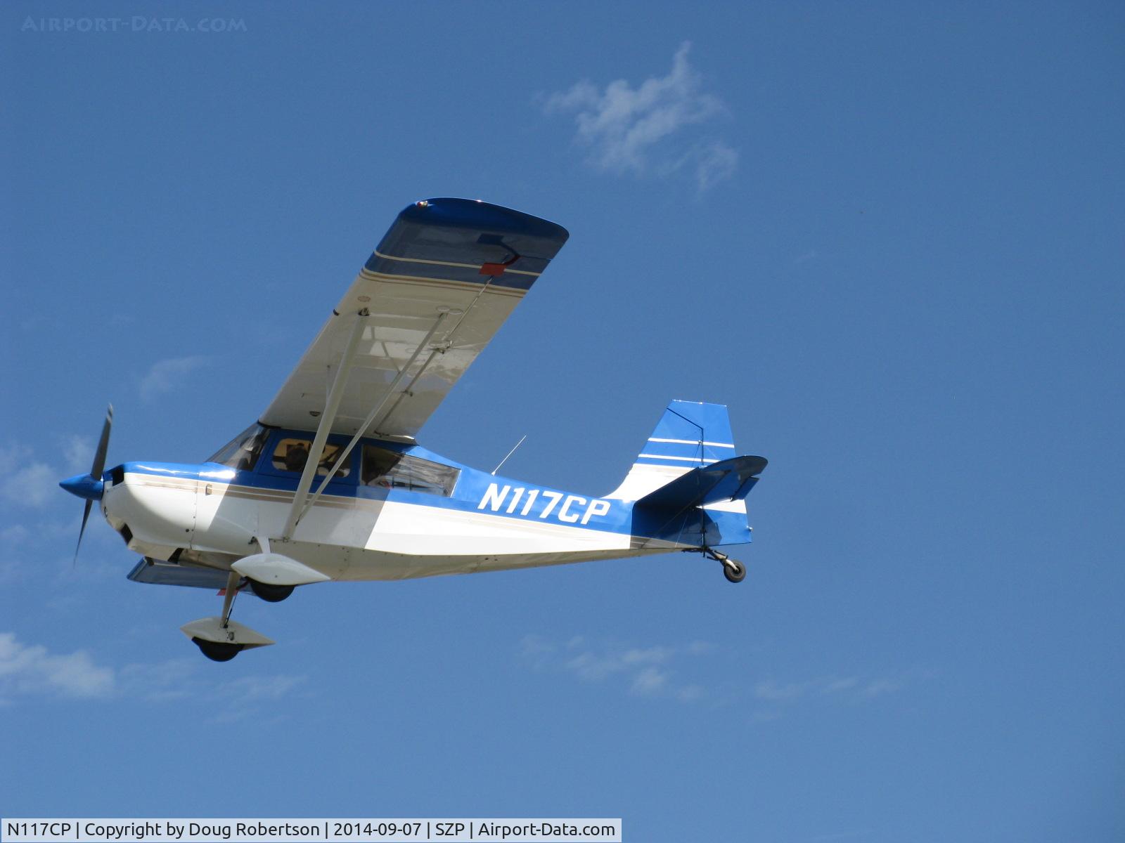 N117CP, American Champion 7GCBC Citabria C/N 1275-99, 1999 American Champion 7GCBC CITABRIA, Lycoming O-320 150 Hp, on final Rwy 22