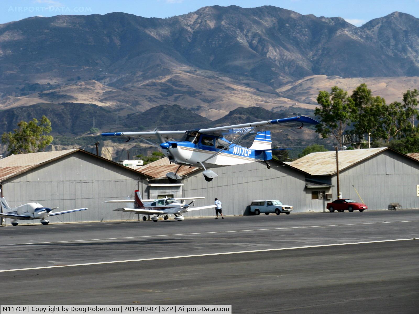 N117CP, American Champion 7GCBC Citabria C/N 1275-99, 1999 American Champion 7GCBG CITABRIA, Lycoming O-320 150 Hp, landing Rwy 22