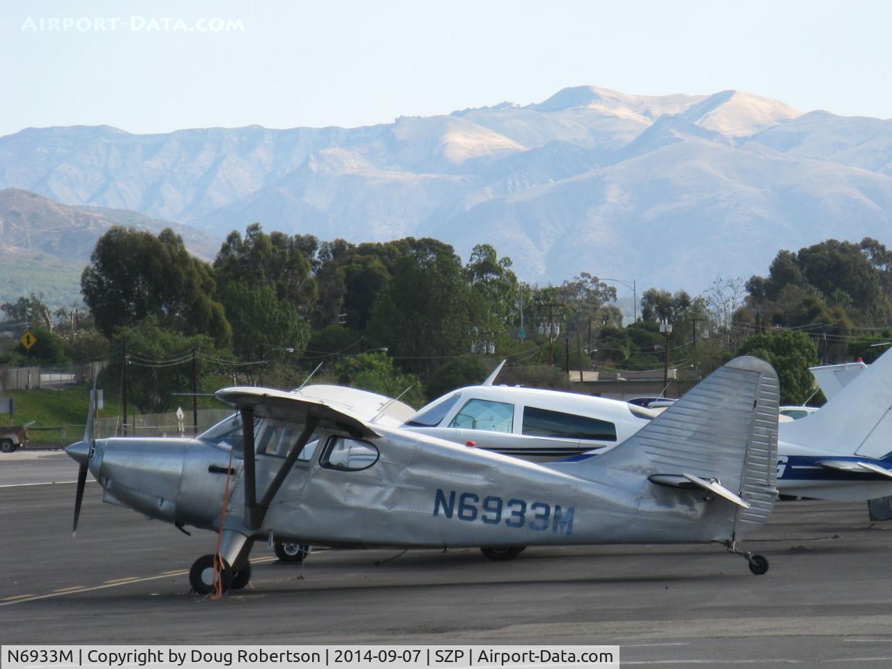 N6933M, 1949 Stinson 108-3 Voyager C/N 108-4933, 1949 Stinson 108-3 VOYAGER, Franklin 6A4165 165 Hp