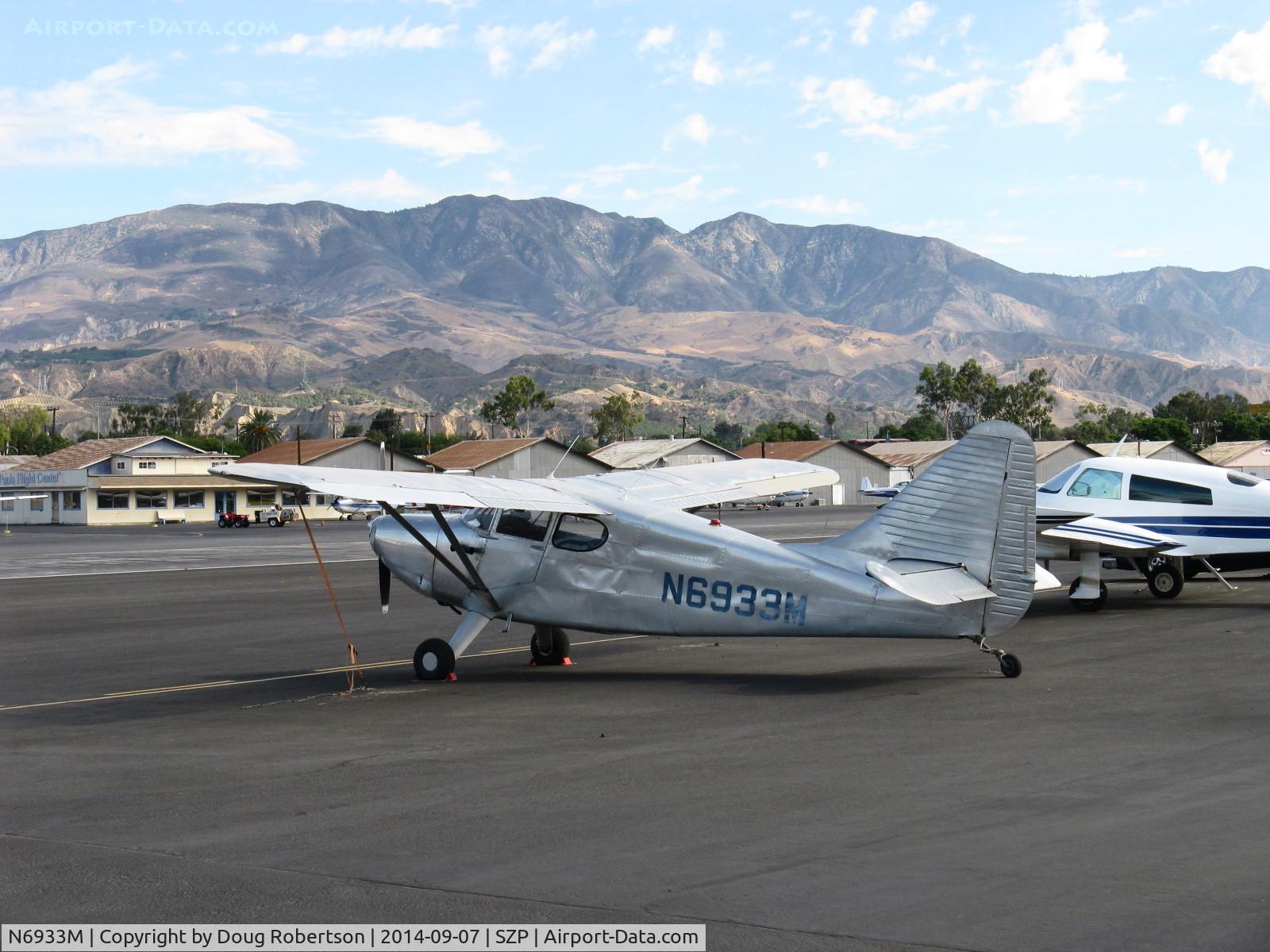 N6933M, 1949 Stinson 108-3 Voyager C/N 108-4933, 1949 Stinson 108-3 VOYAGER, Franklin 6A4165 165 Hp