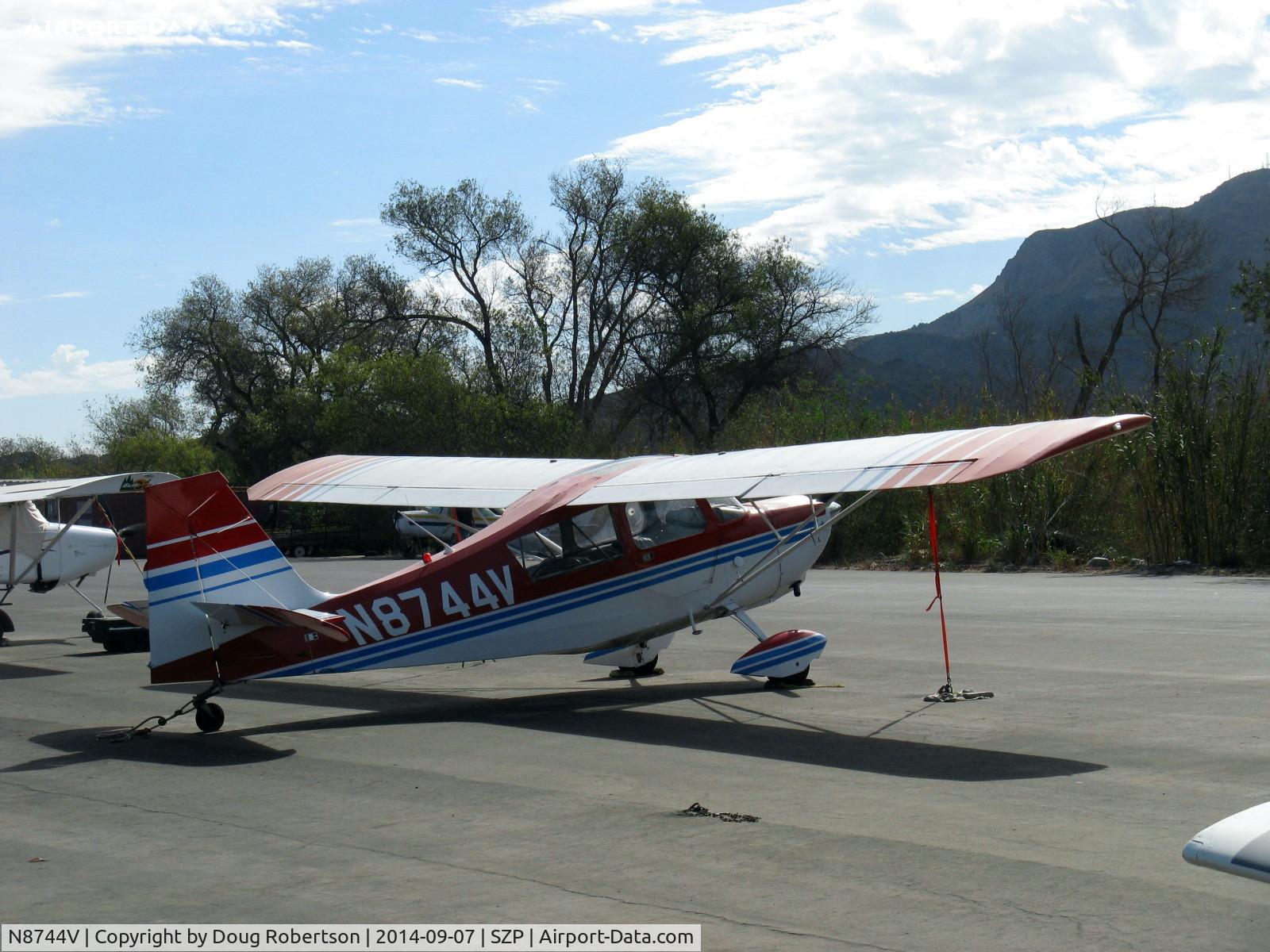 N8744V, 1975 Bellanca 7GCBC C/N 851-75, 1975 Bellanca 7GCBC CITABRIA, Lycoming O-320-A2B 150 Hp