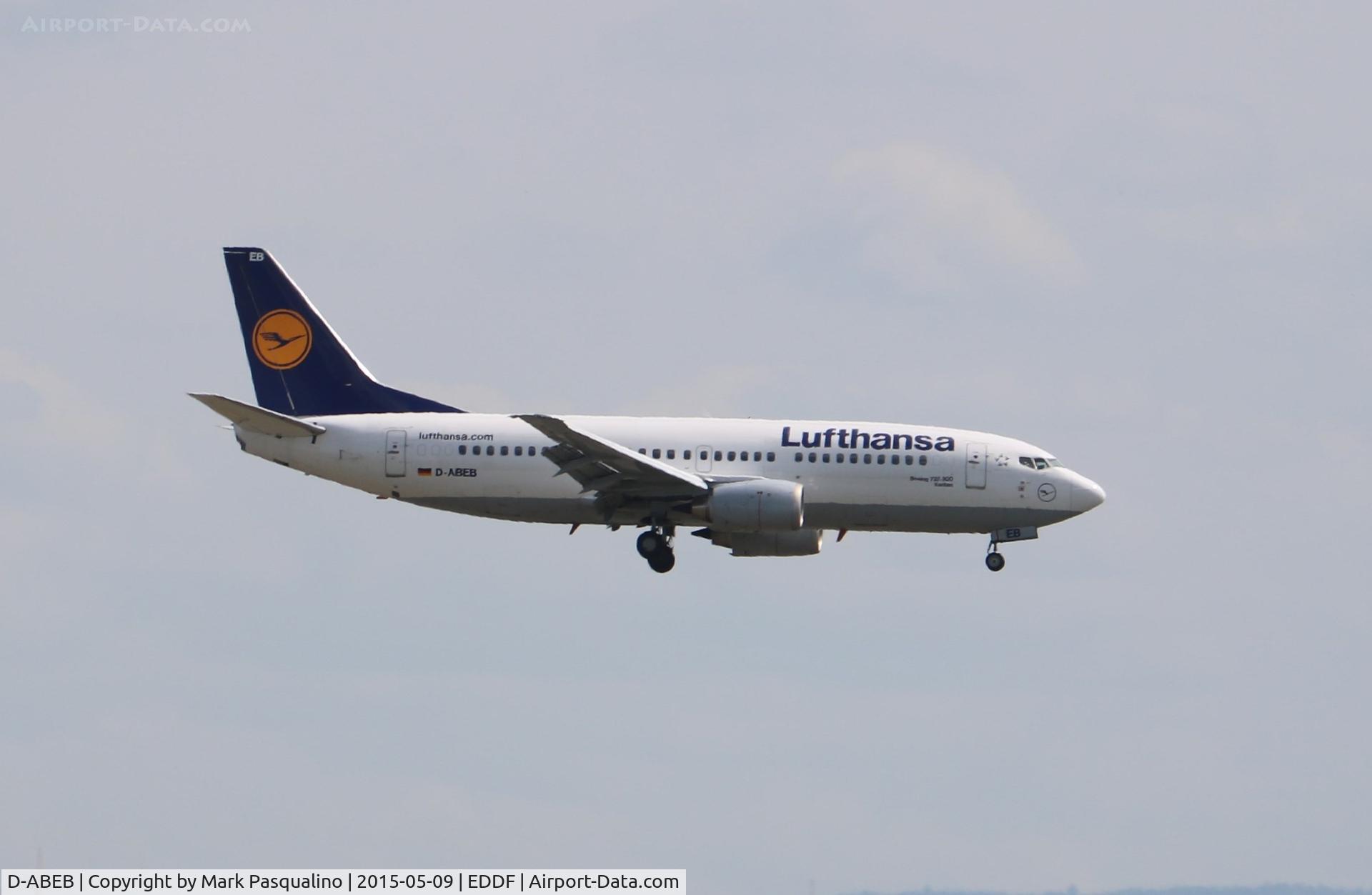 D-ABEB, 1991 Boeing 737-330 C/N 25148, Boeing 737-300