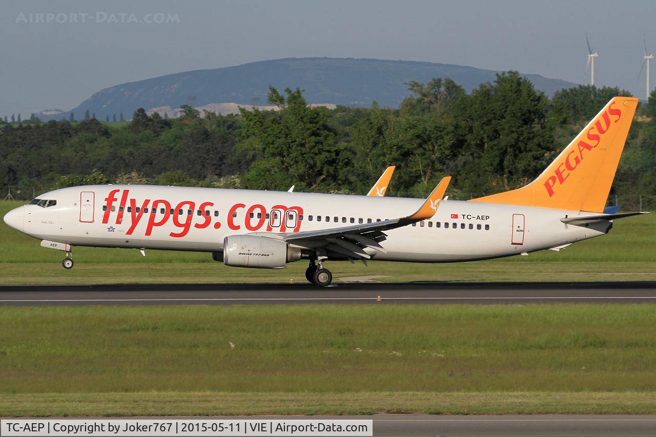 TC-AEP, 2011 Boeing 737-82R C/N 40724, Pegasus Airlines