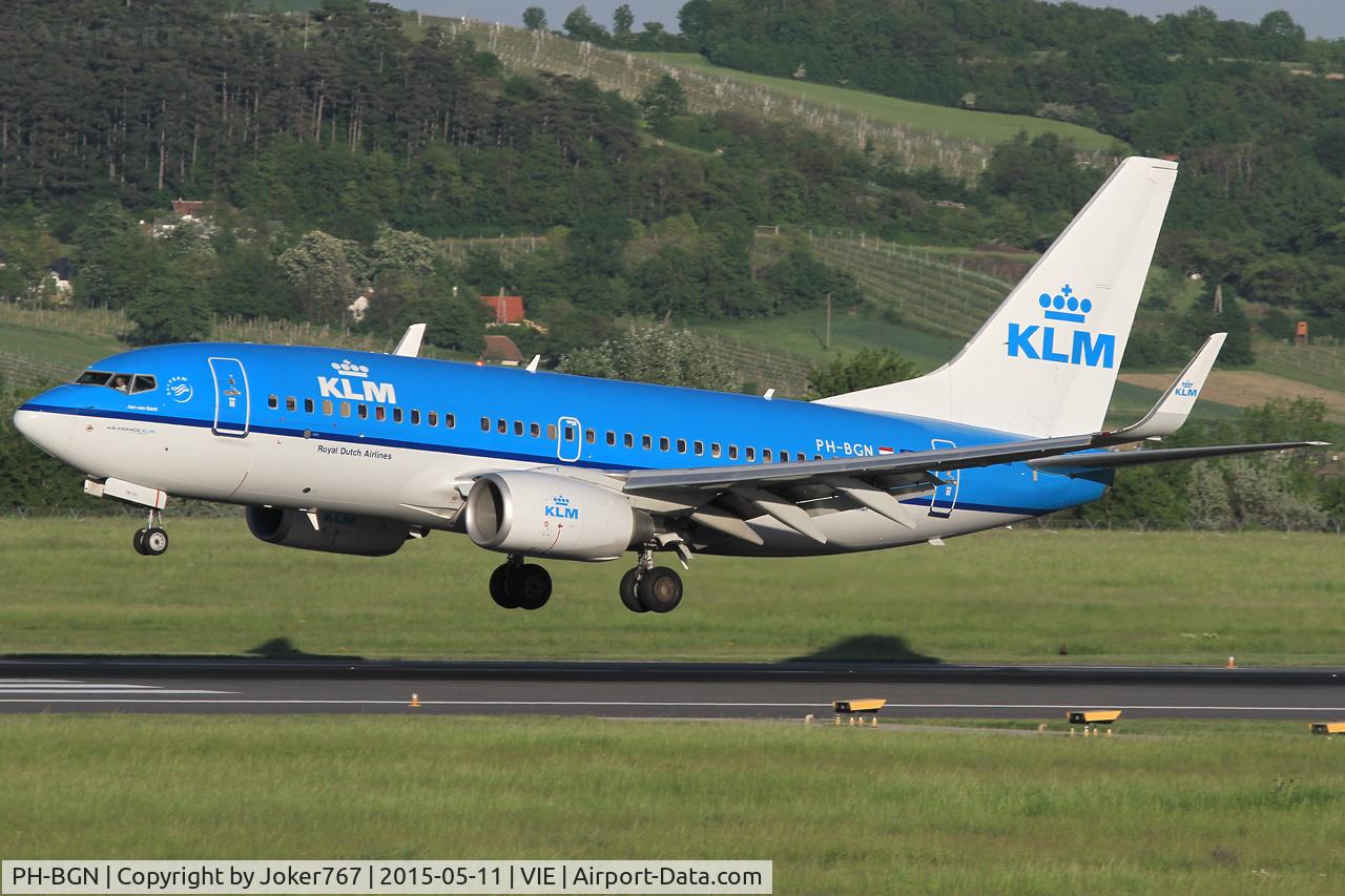 PH-BGN, 2011 Boeing 737-7K2 C/N 38125, KLM - Royal Dutch Airlines