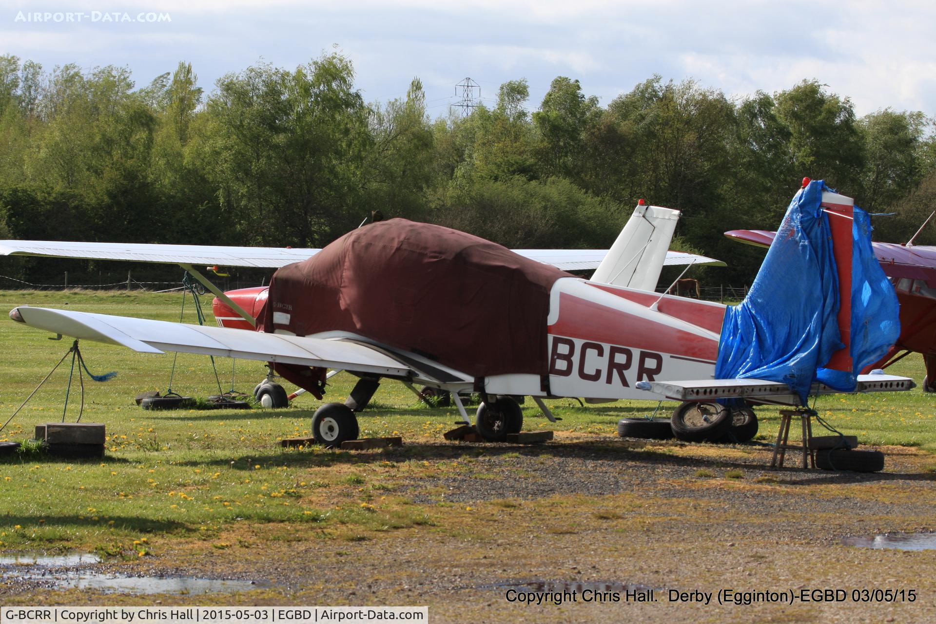 G-BCRR, 1974 Grumman American AA-5B Tiger C/N AA5B-0006, at Derby airfield