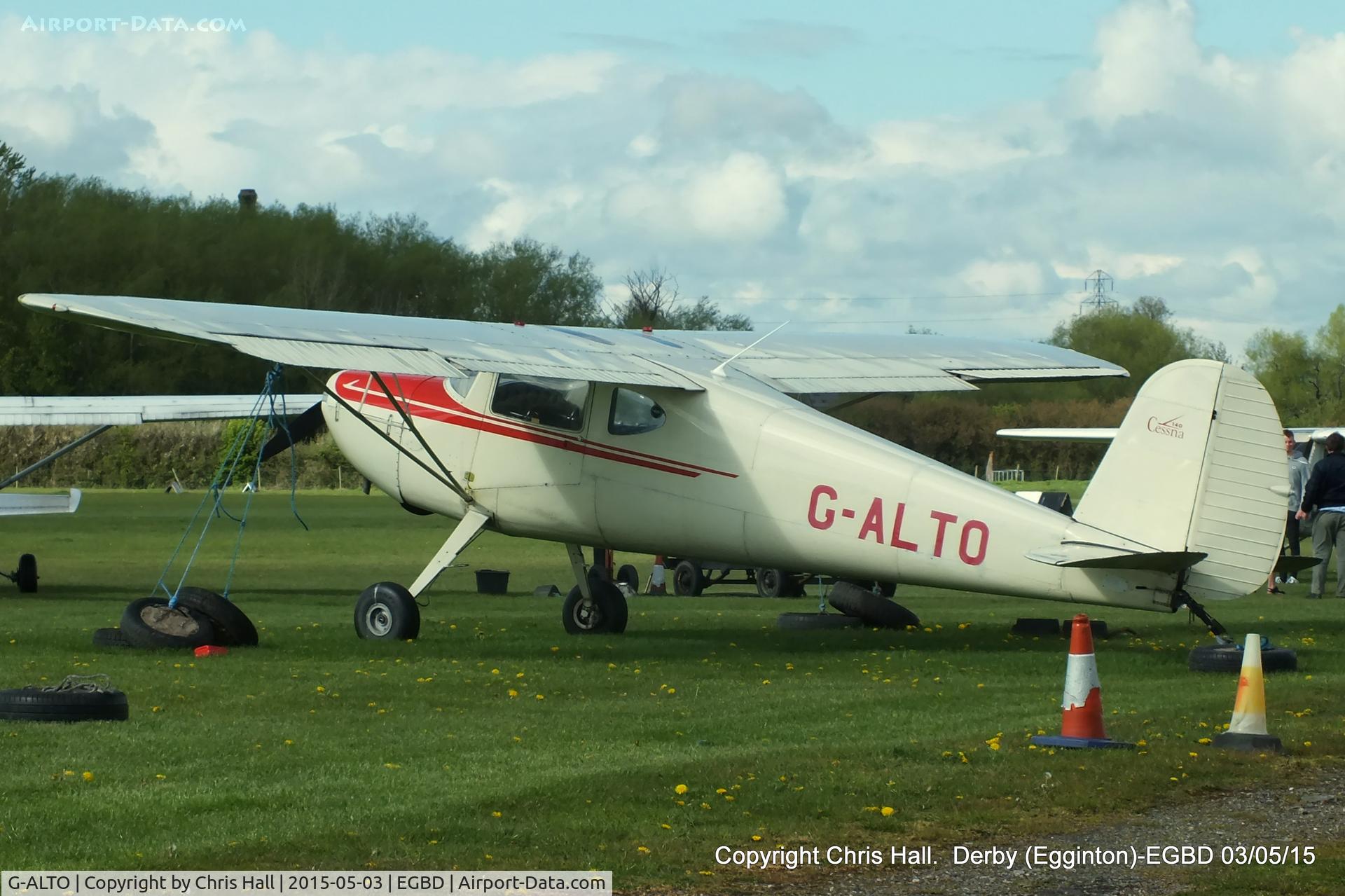G-ALTO, 1948 Cessna 140 C/N 14253, Derby resident