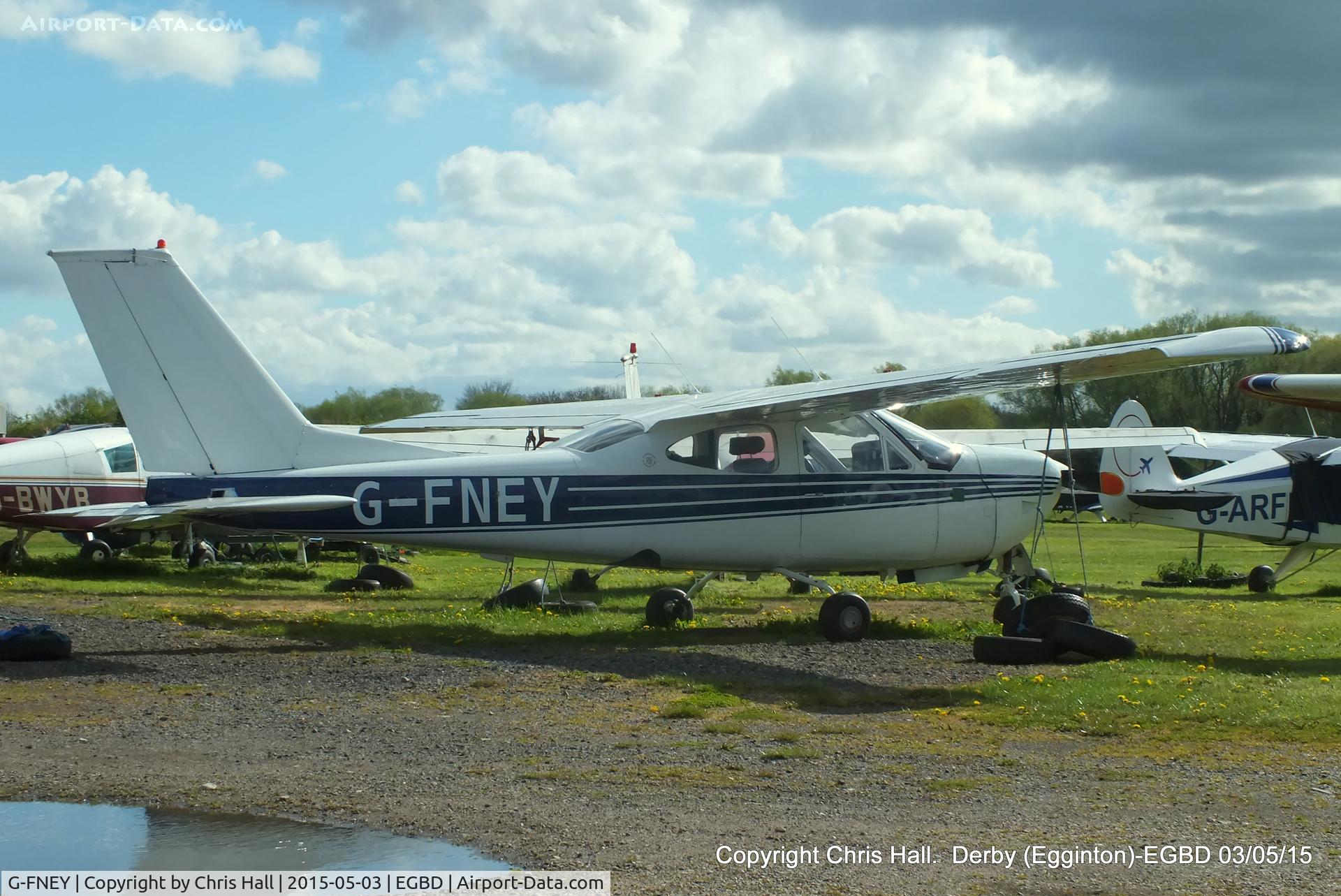 G-FNEY, 1972 Reims F177RG Cardinal RG C/N 0059, at Derby airfield