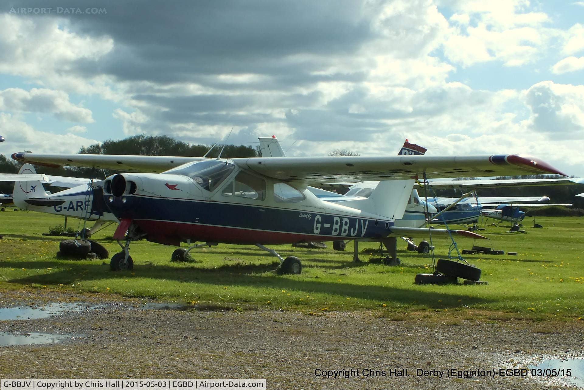 G-BBJV, 1974 Reims F177RG Cardinal RG C/N 0098, at Derby airfield
