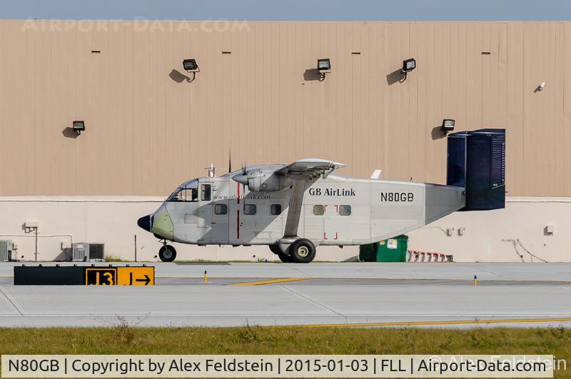 N80GB, 1970 Short SC-7 Skyvan 3M-400 C/N SH.1888, Ft. Lauderdale