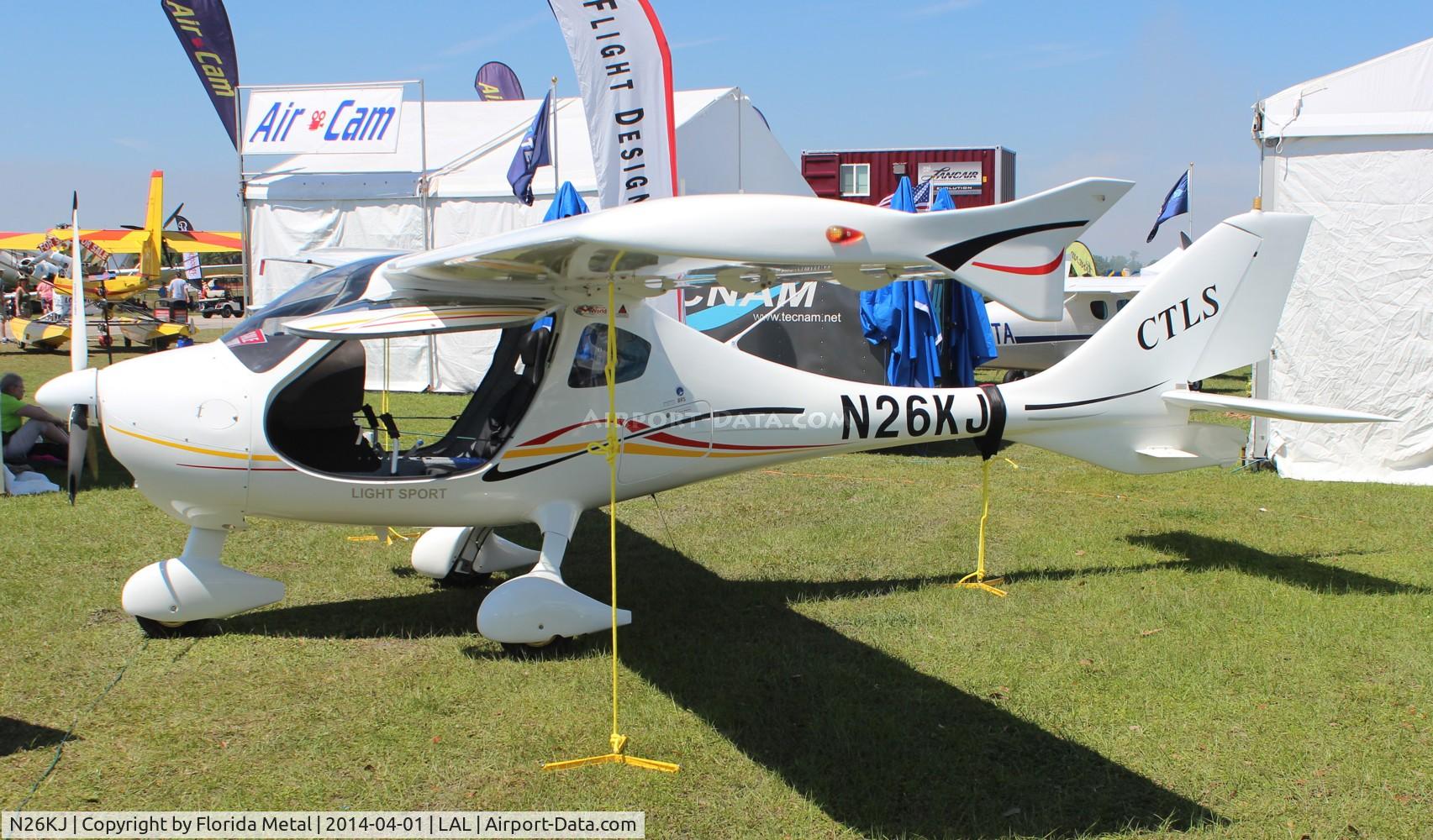 N26KJ, 2008 Flight Design CTLS C/N 08-03-07, Flight Design CTLS
