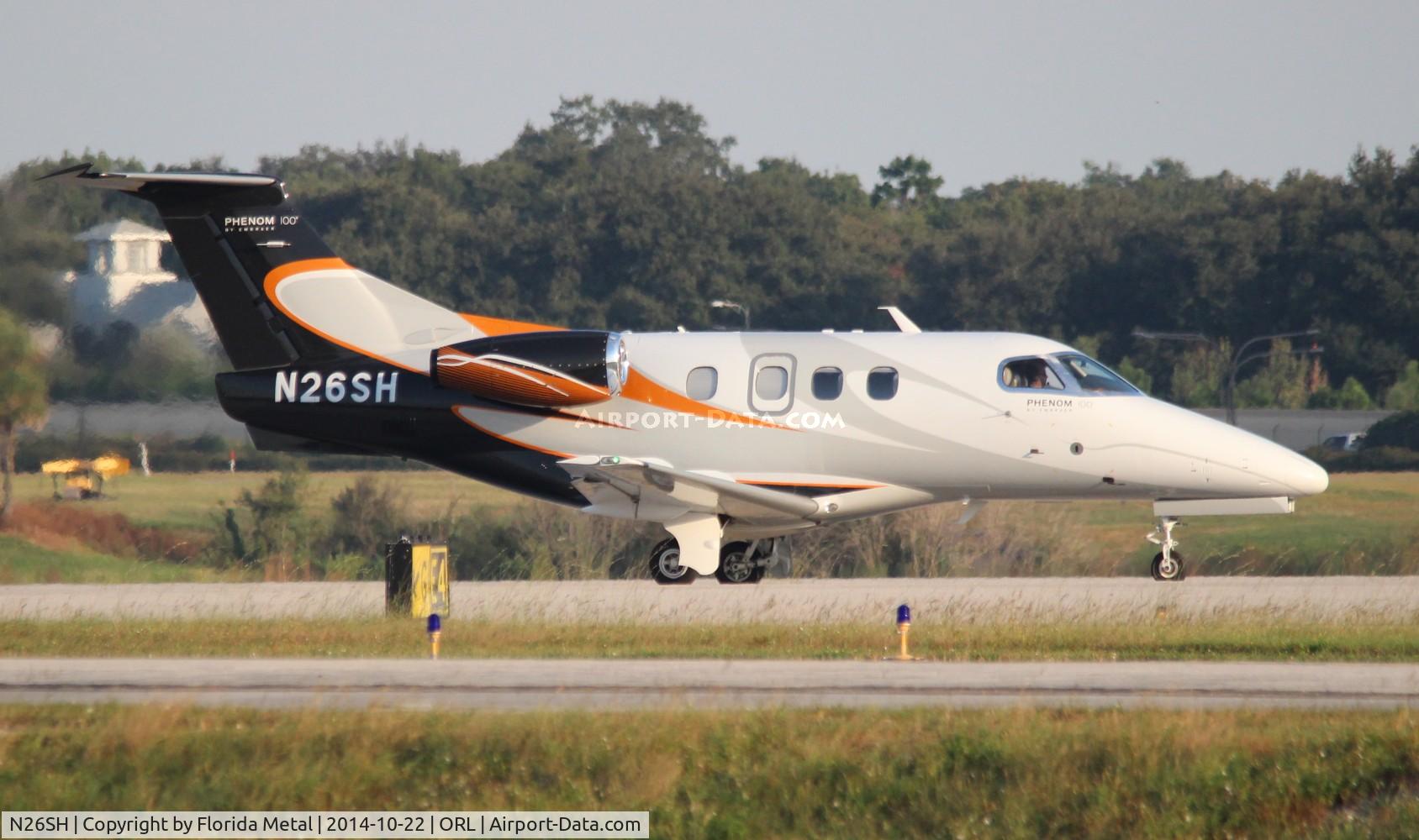 N26SH, 2008 Embraer EMB-500 Phenom 100 C/N 50000009, Phenom 100