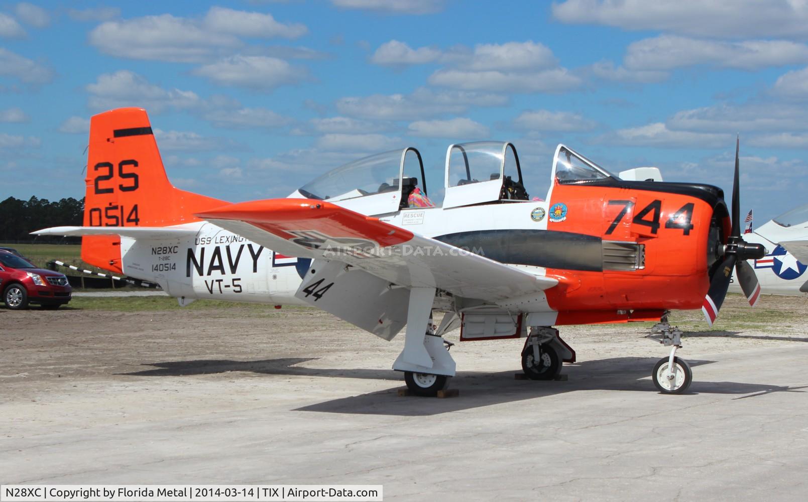 N28XC, 1954 North American T-28C Trojan C/N 226-91 (140514), T-28C