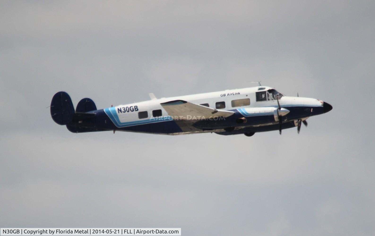 N30GB, 1964 Beech H-18 Tri-Gear C/N BA-688, Beech H-18 Volpar