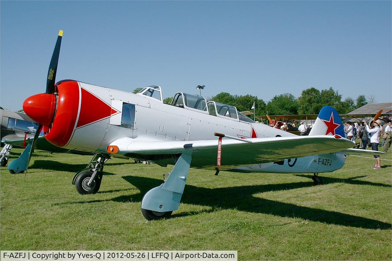 F-AZFJ, Yakovlev Yak-11 C/N 25 III/02, Yakovlev Yak-11, La Ferté-Alais Airfield (LFFQ) Air show 2012