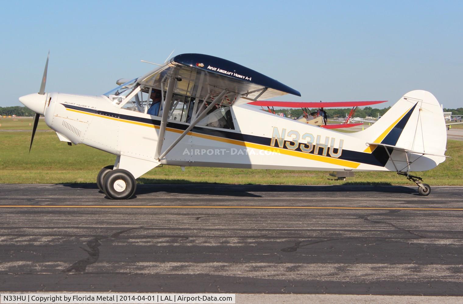 N33HU, 1996 Aviat A-1 Husky C/N 1310, Aviat A-1