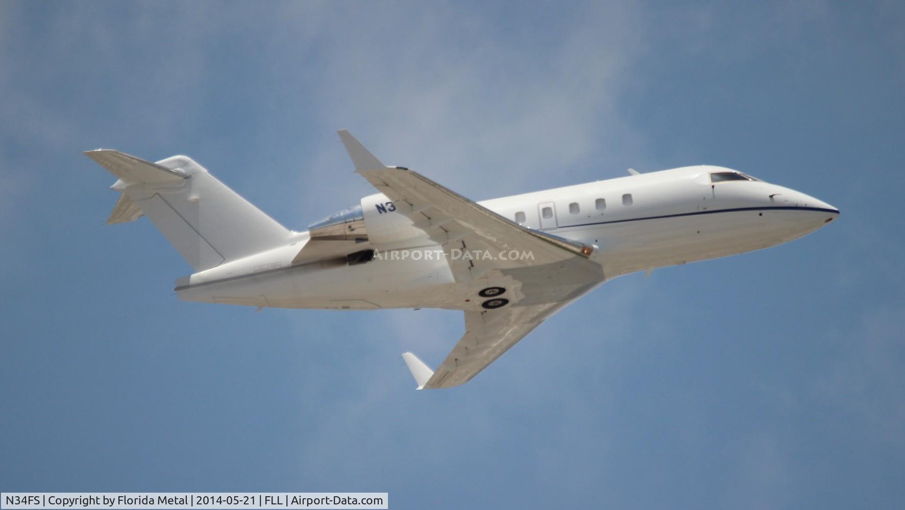 N34FS, 1996 Bombardier Challenger 604 (CL-600-2B16) C/N 5307, Challenger 604