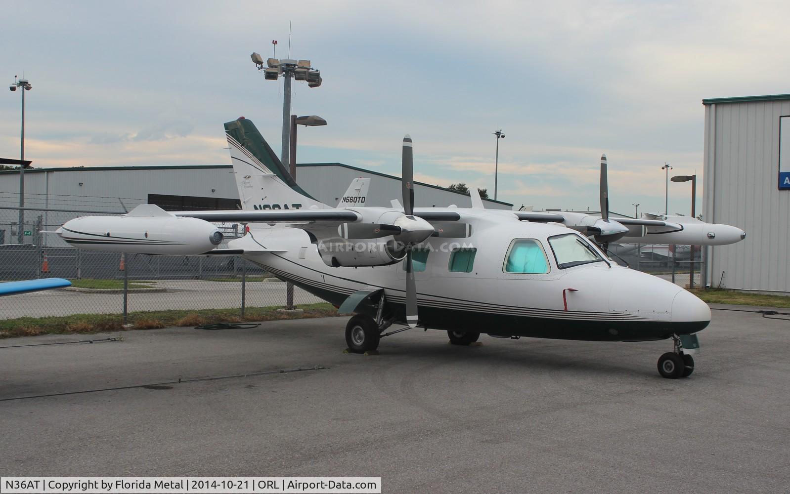 N36AT, 1980 Mitsubishi MU-2B-40 Solitaire C/N 426 S.A., MU-2B