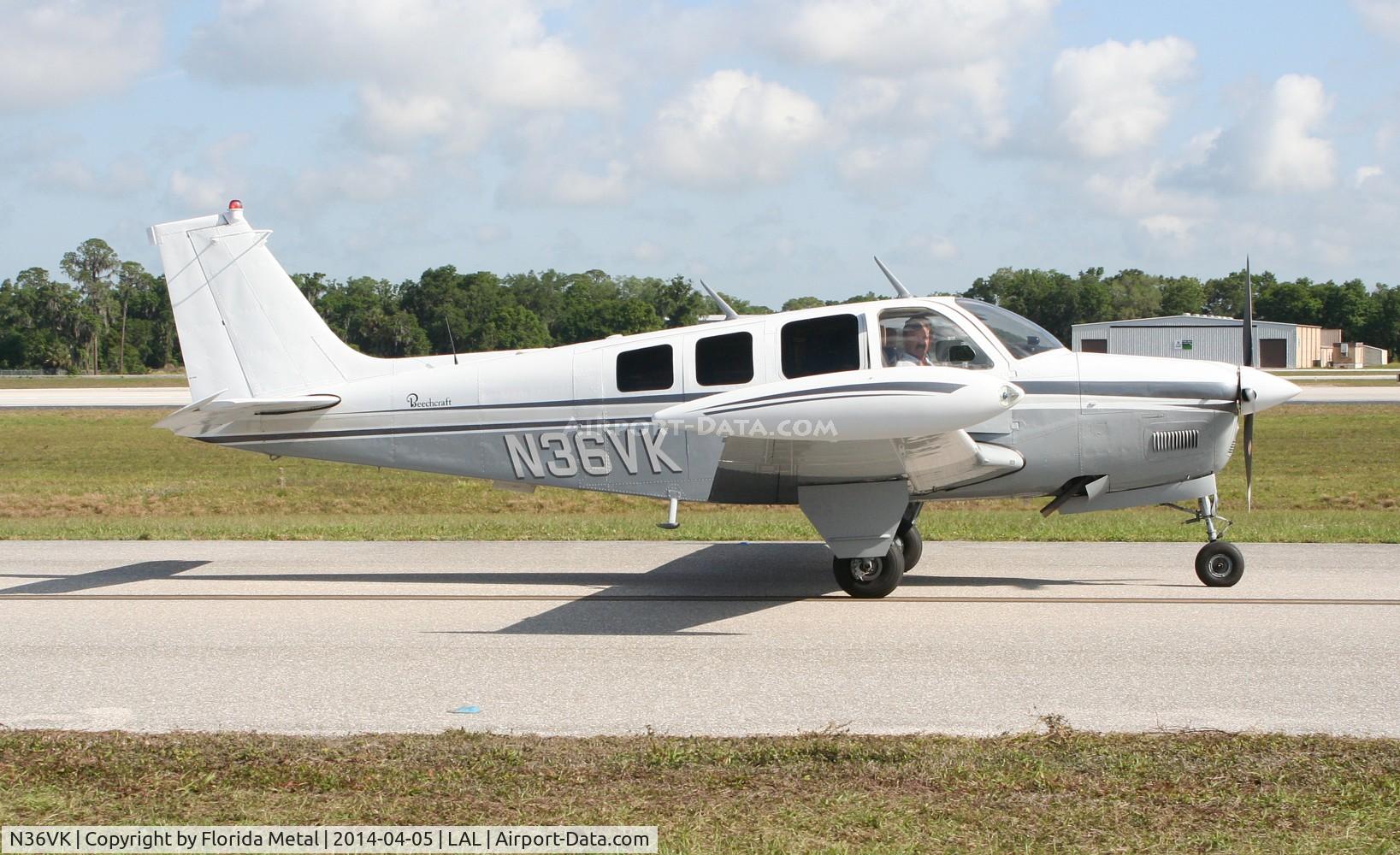 N36VK, 1978 Beech A36 Bonanza 36 C/N E-1330, Beech A36