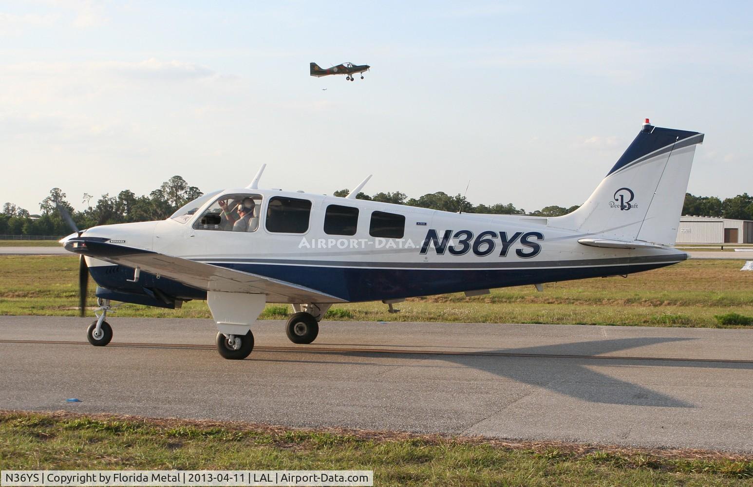 N36YS, 1974 Beechcraft A36 Bonanza C/N E-549, Beech 36