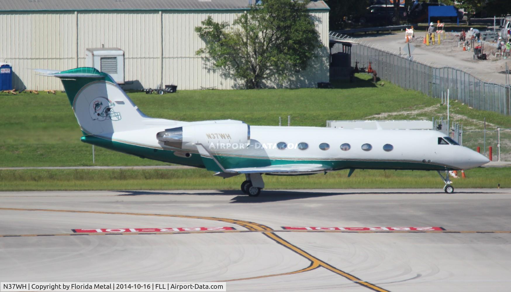 N37WH, 1994 Gulfstream Aerospace G-IV C/N 1243, Miami Dolphins G-IV