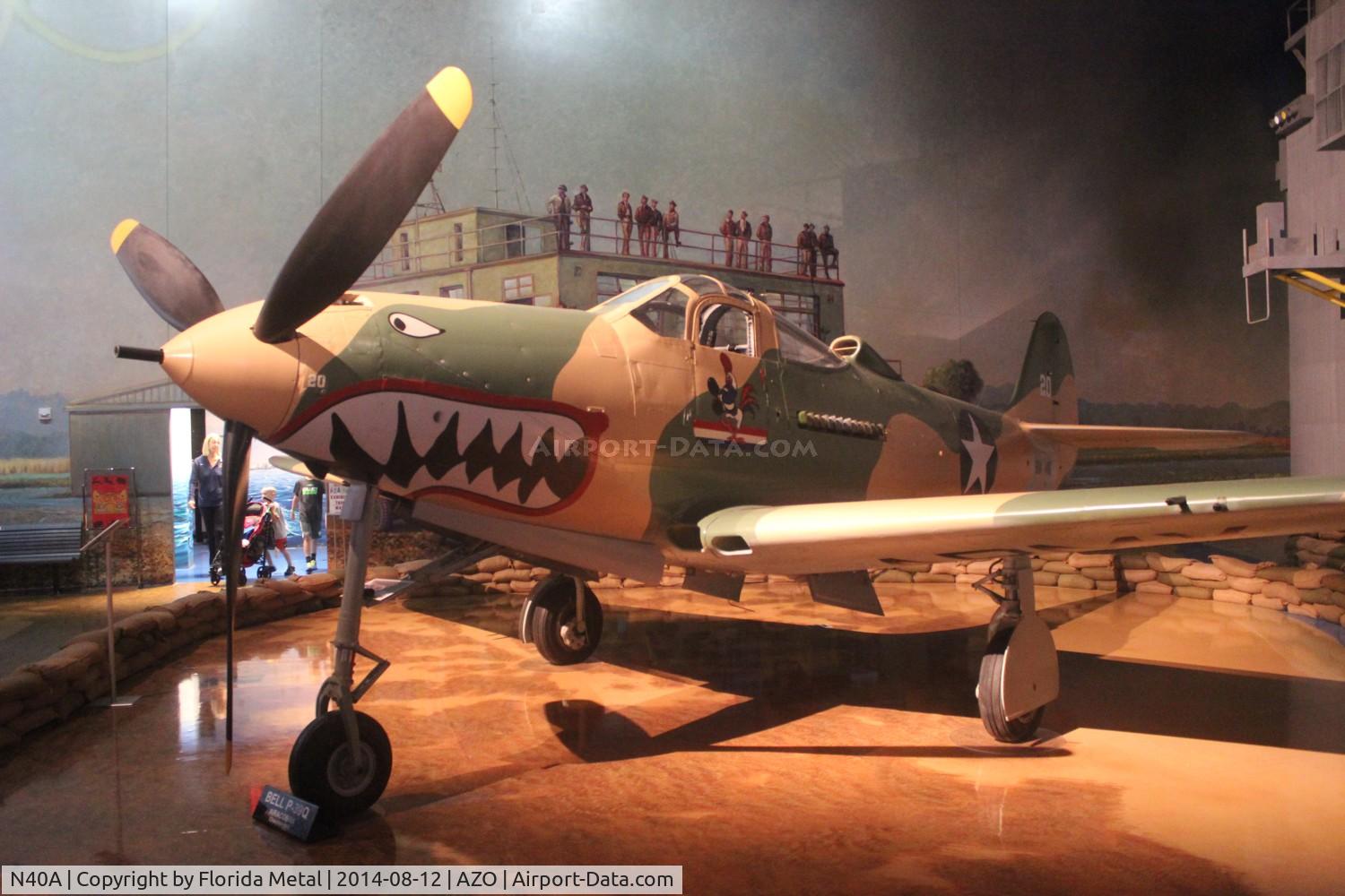 N40A, 1944 Bell P-39Q Airacobra C/N Not found 44-3908, P-39Q