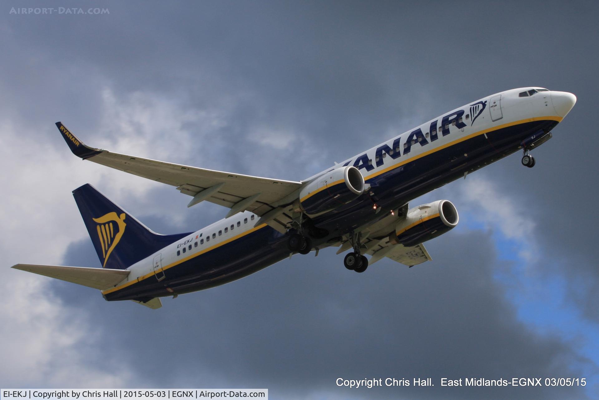 EI-EKJ, 2010 Boeing 737-8AS C/N 38497, Ryanair