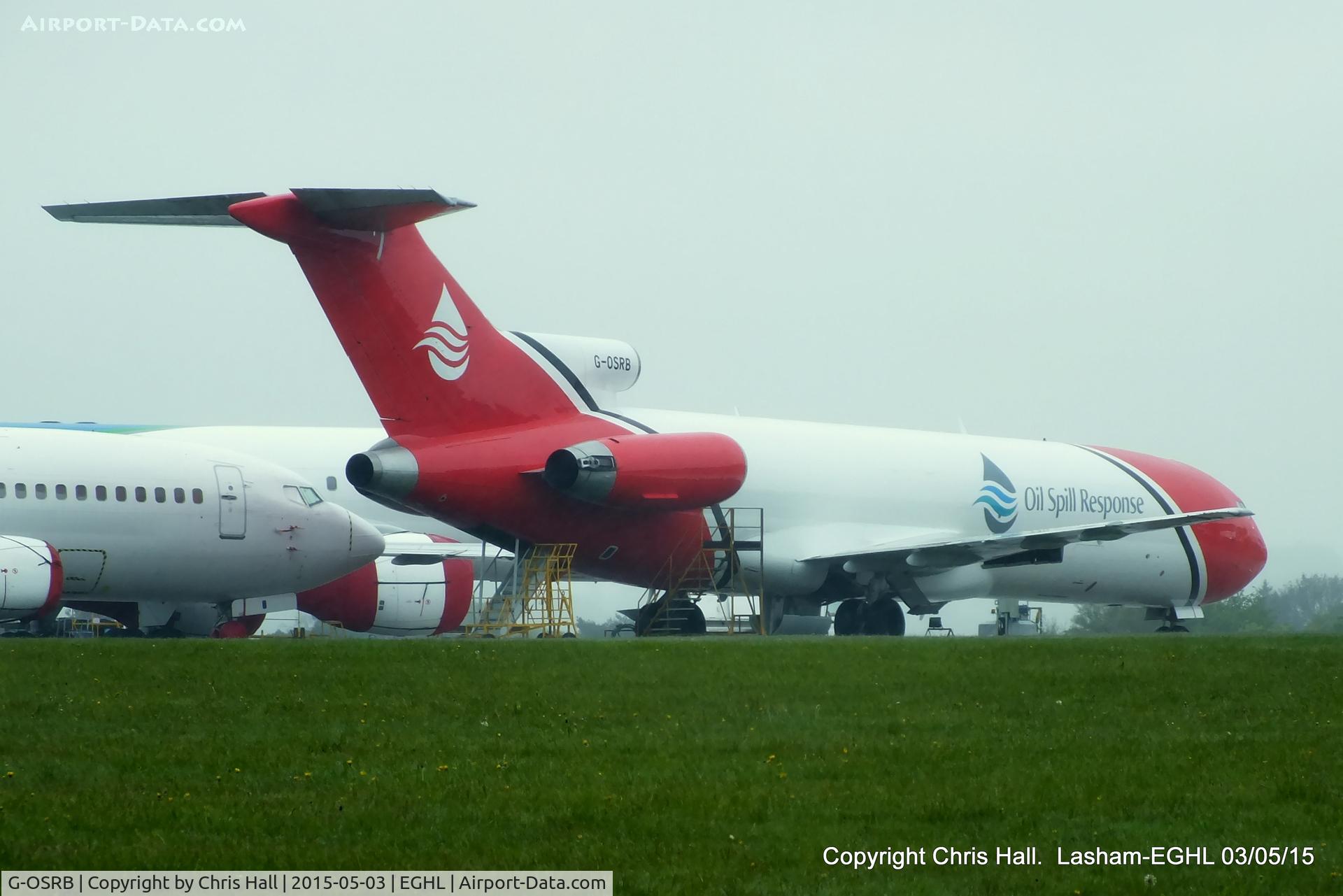 G-OSRB, 1983 Boeing 727-2S2F C/N 22929, Oil Spill Response