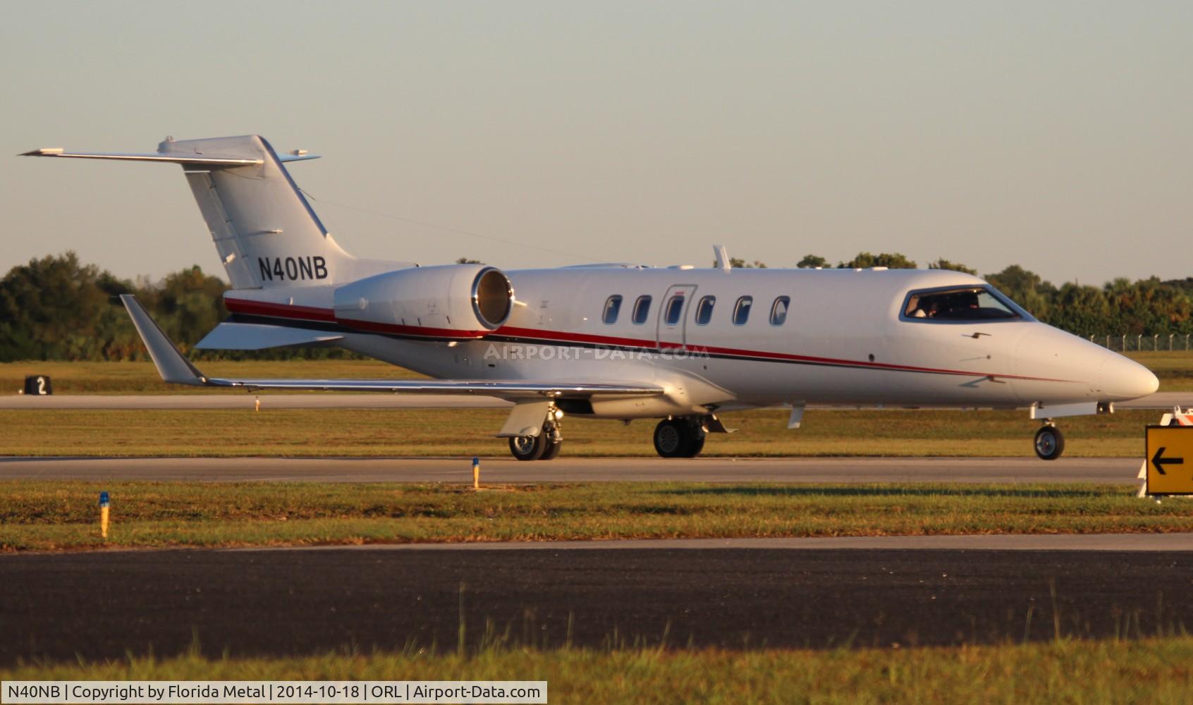 N40NB, 2007 Learjet Inc 45 C/N 2087, Lear 40