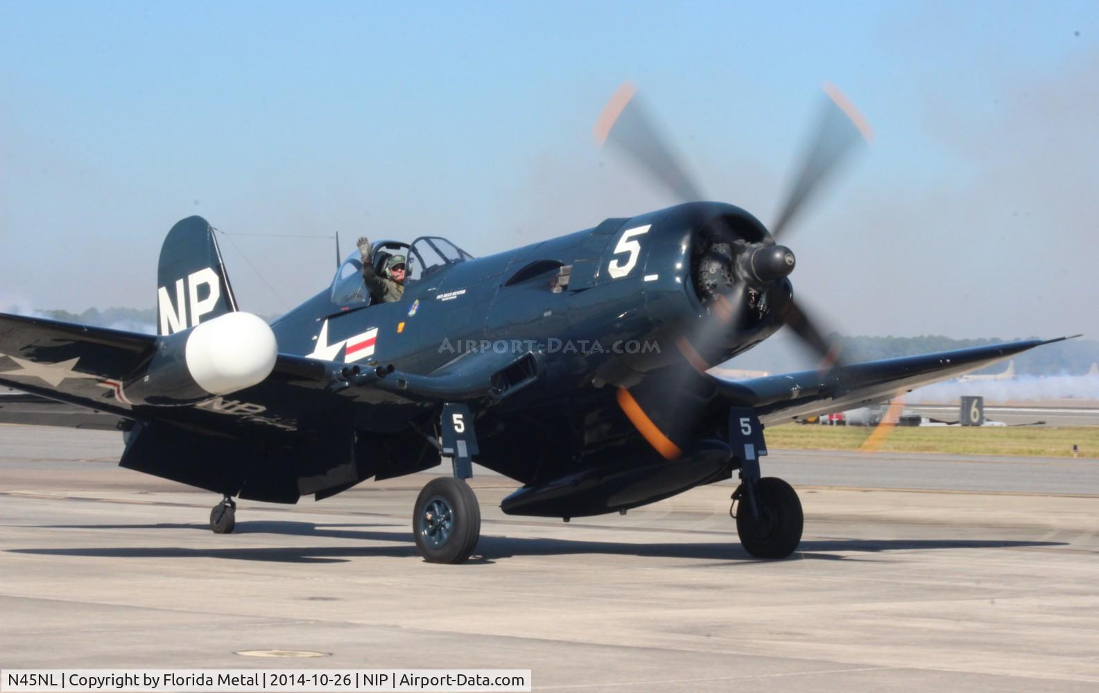 N45NL, 1951 Vought F4U-5NL Corsair C/N 124692, F4U Corsair