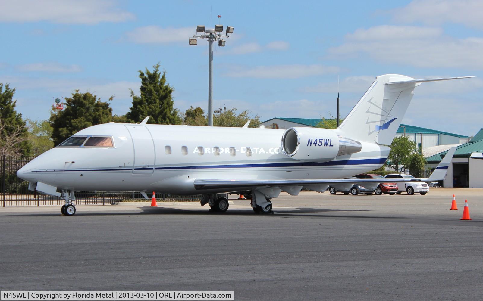 N45WL, 1983 Canadair Challenger 601 (CL-600-2A12) C/N 3004, Challenger 601