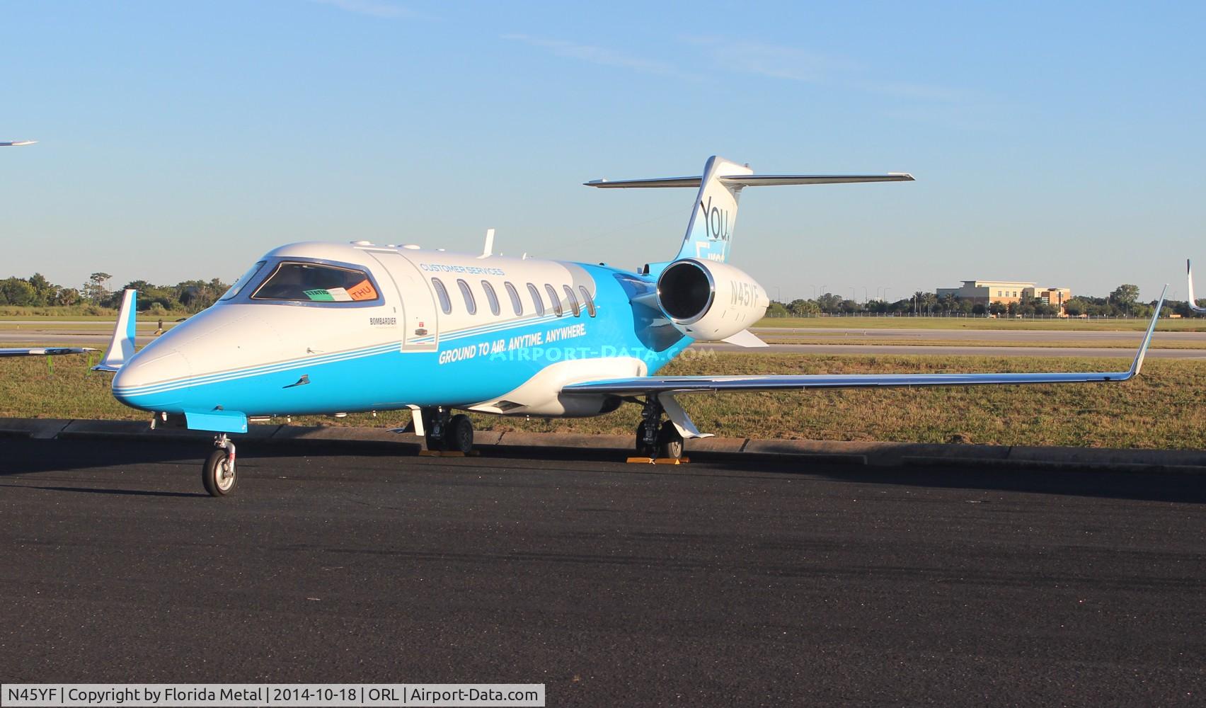 N45YF, 1998 Learjet 45 C/N 006, Lear 45