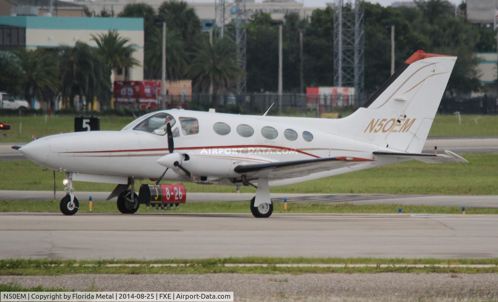 N50EM, Cessna 414A Chancellor C/N 414A0518, Cessna 414A