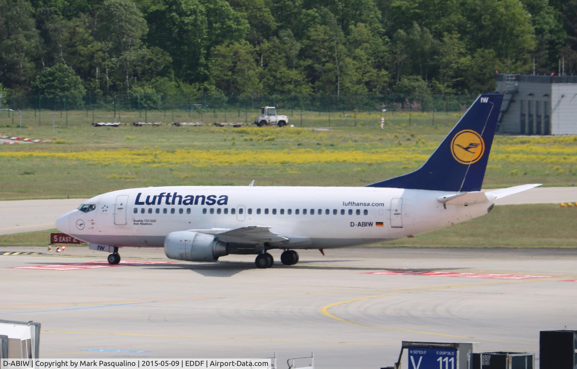 D-ABIW, 1991 Boeing 737-530 C/N 24945, Boeing 737-500
