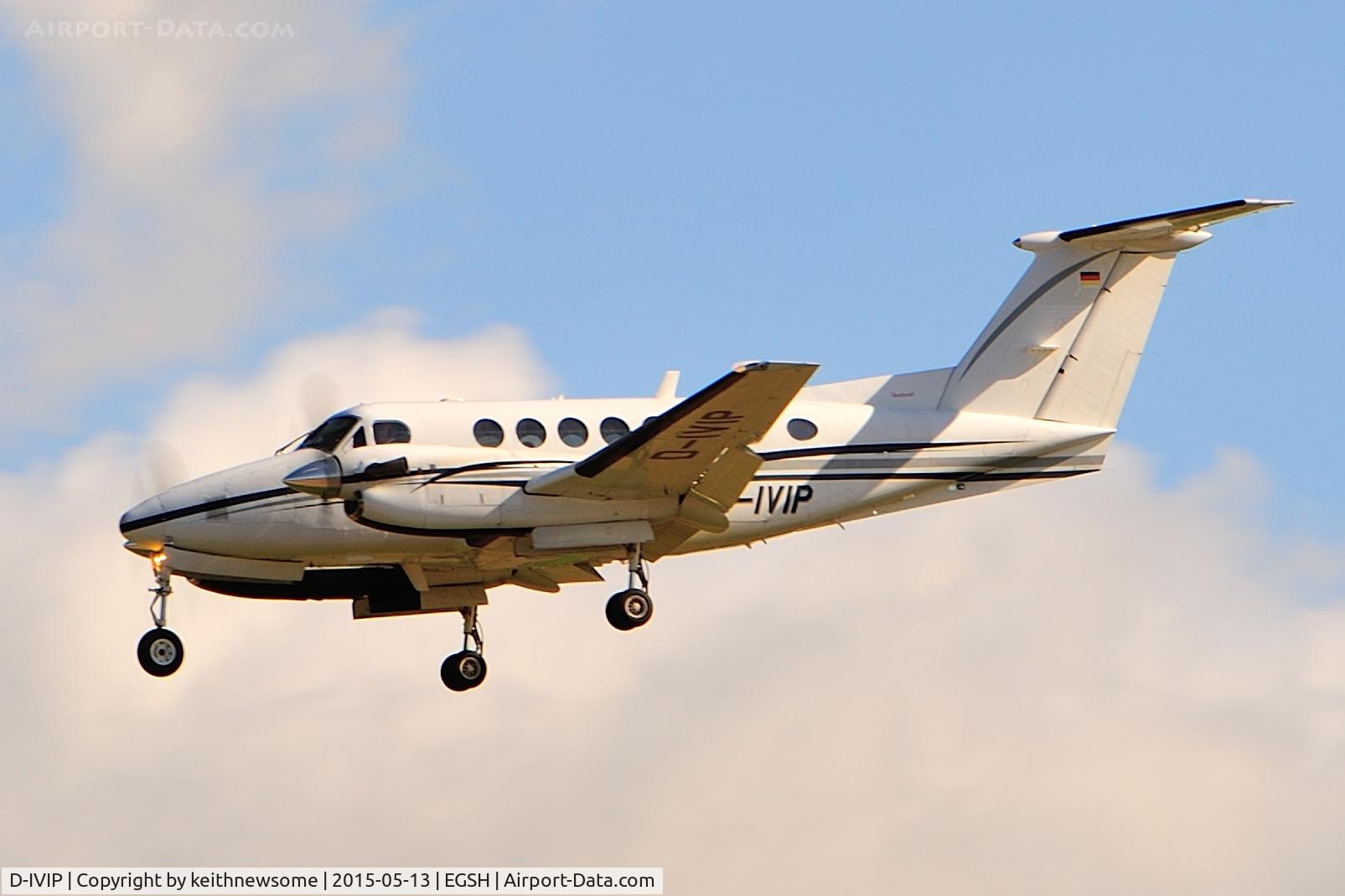 D-IVIP, 1999 Raytheon B200 King Air C/N BB-1672, Return visitor.