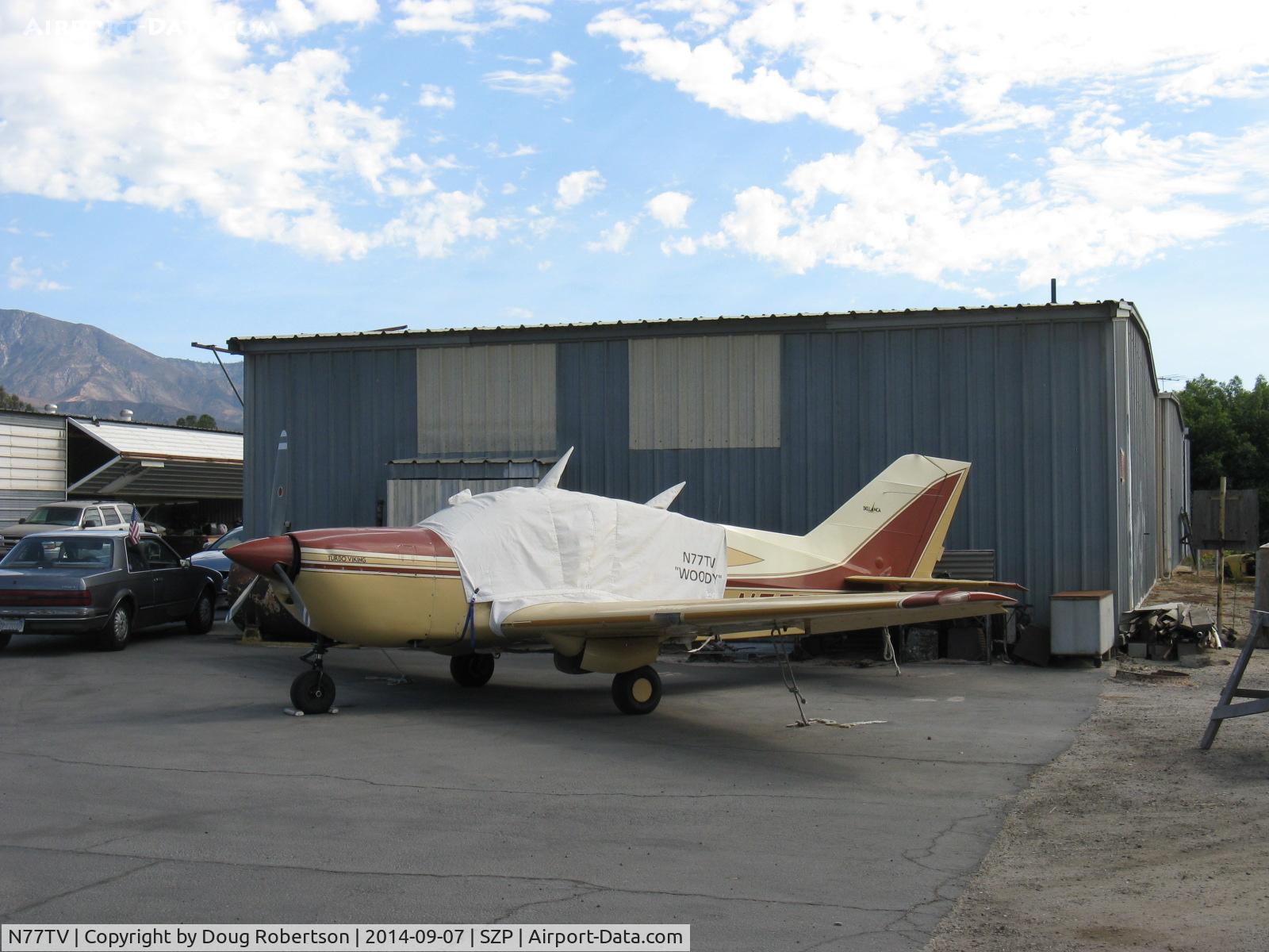 N77TV, 1977 Bellanca 17-31ATC Super Viking C/N 77-31137, 1977 Bellanca 17-31ATC TURBO VIKING, Lycoming IO-540 300 Hp, cruise speed 222 mph, 17 were built in 1976-77.