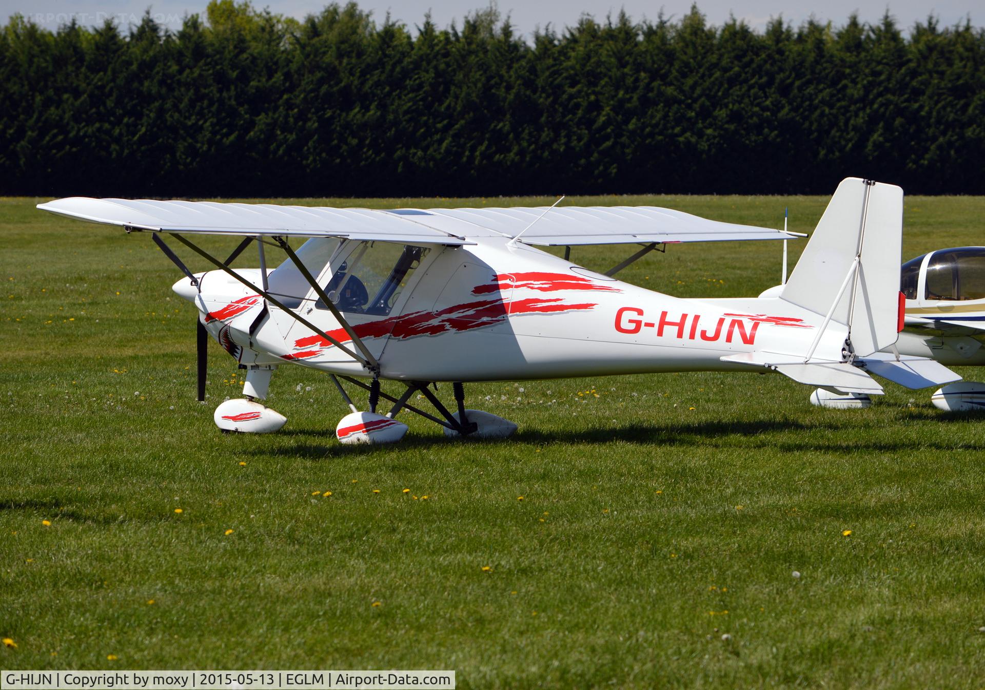 G-HIJN, 2004 Comco Ikarus C42 FB100 C/N 0403-6597, Ikarus C42 at White Waltham.