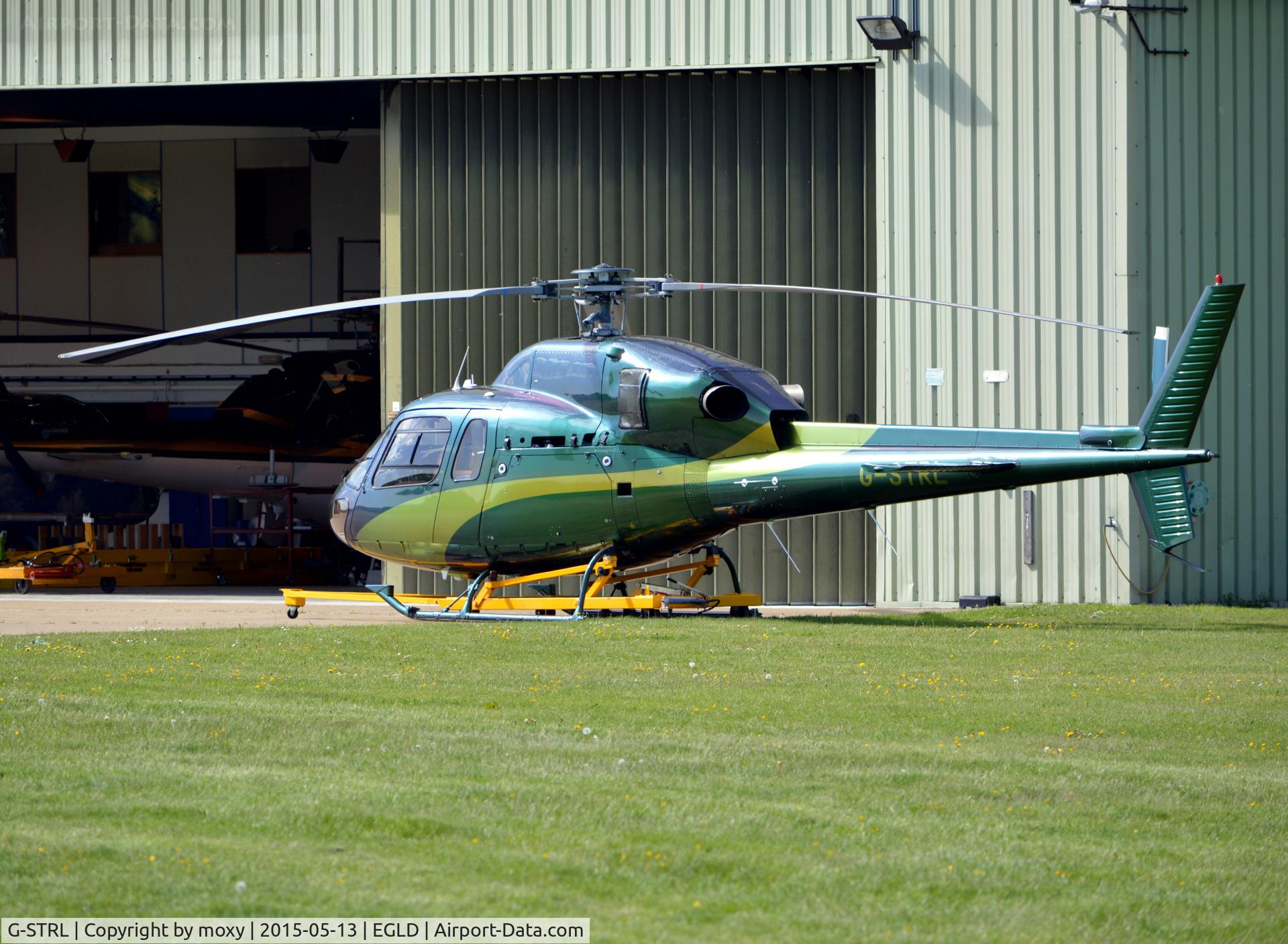 G-STRL, 2004 Eurocopter AS-355N Ecureuil 2 C/N 5733, Eurocopter AS-355N Ecureuil 2 at Denham.